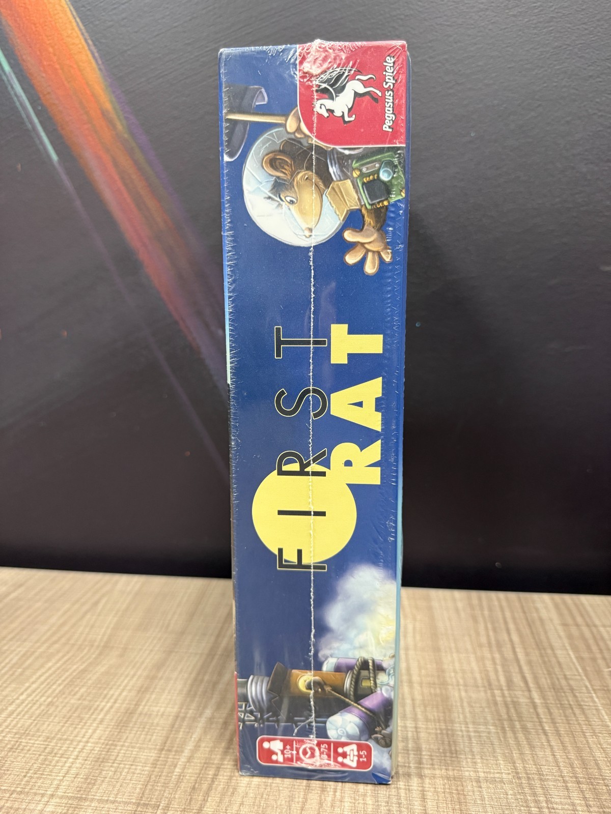 *BRAND NEW IN SHRINK WRAP, FREE US SHIPPING* First Rat board game