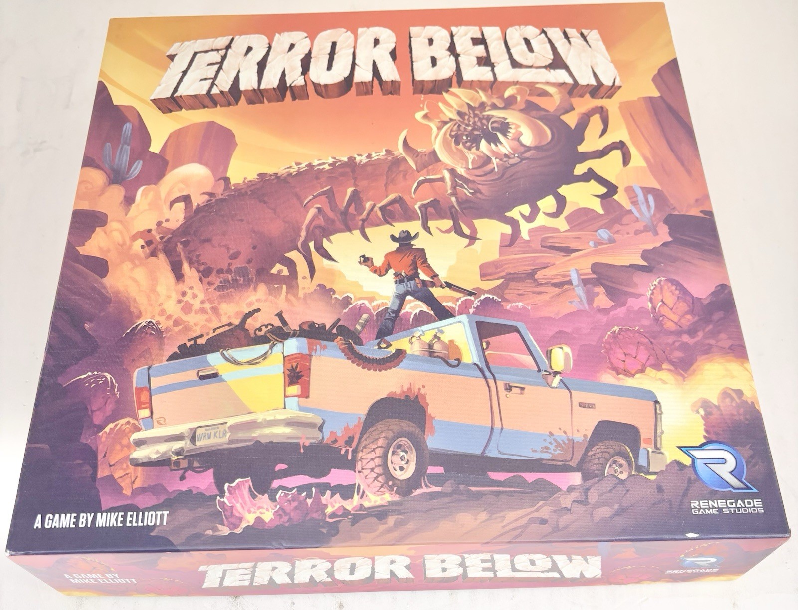 Terror Below Board Game (Renegade Games) – Complete Components – No Rulebook