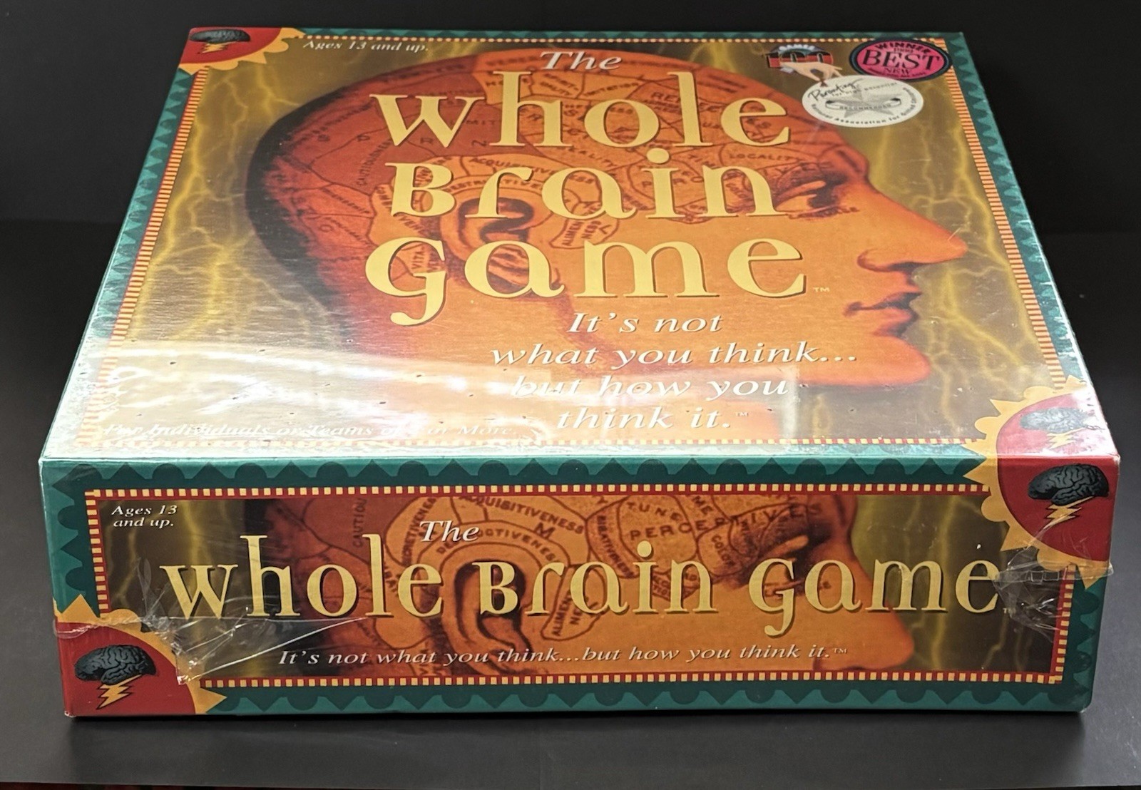 New 2011 The Whole Brain Game Board Game By Talicor Best & Parenting Game Awards