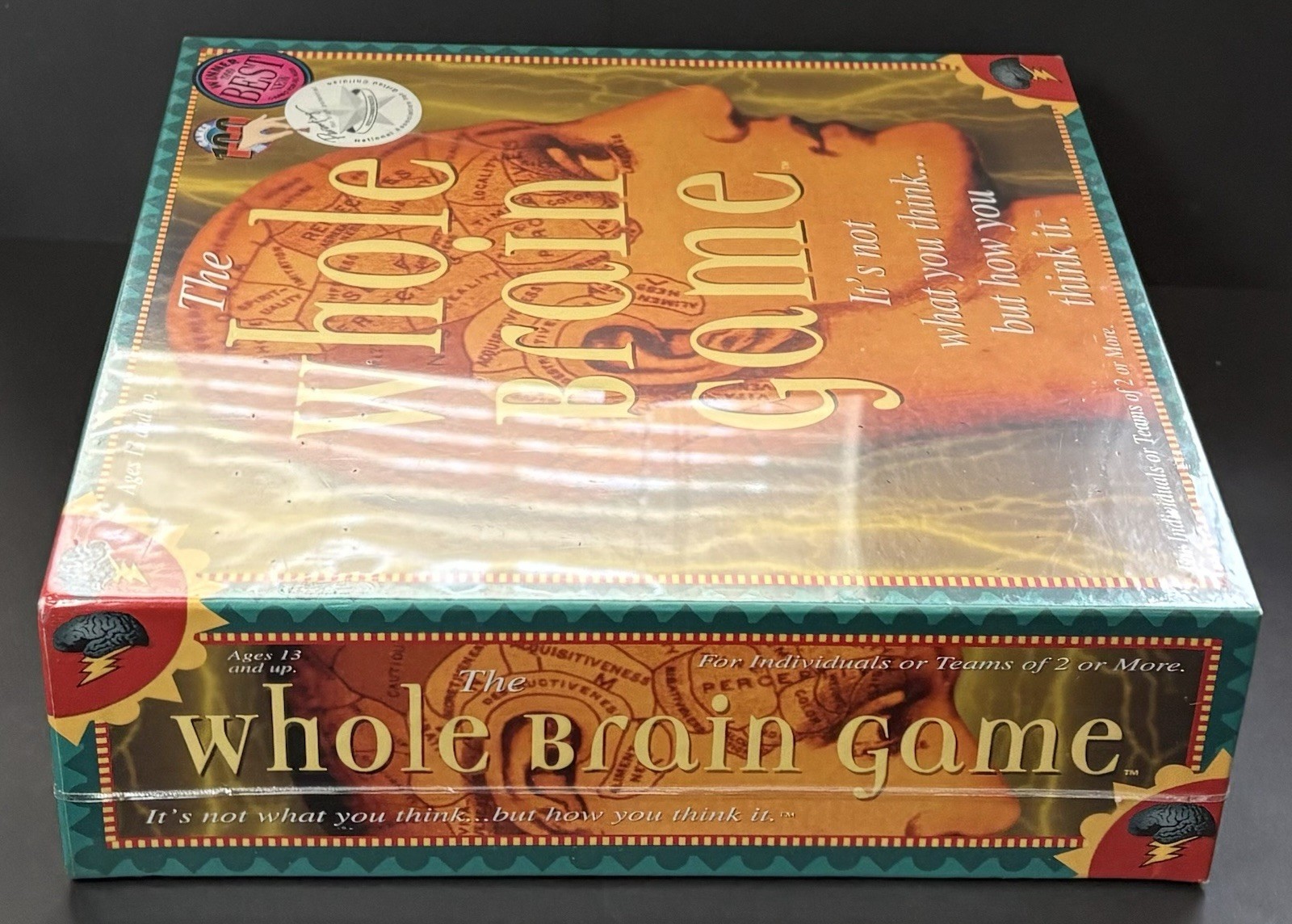 New 2011 The Whole Brain Game Board Game By Talicor Best & Parenting Game Awards