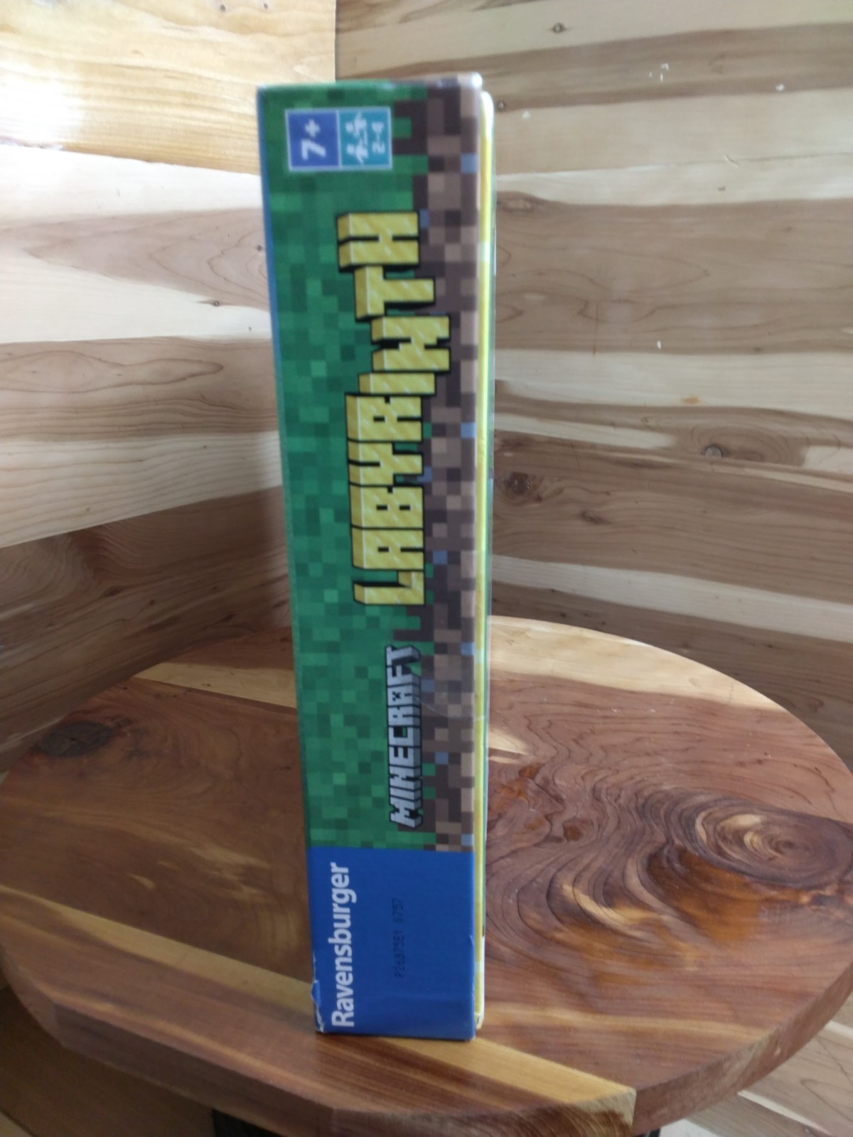 Minecraft Labyrinth Board Game 2-4 Players Age 7 An Up Sliding Maze Mechanics