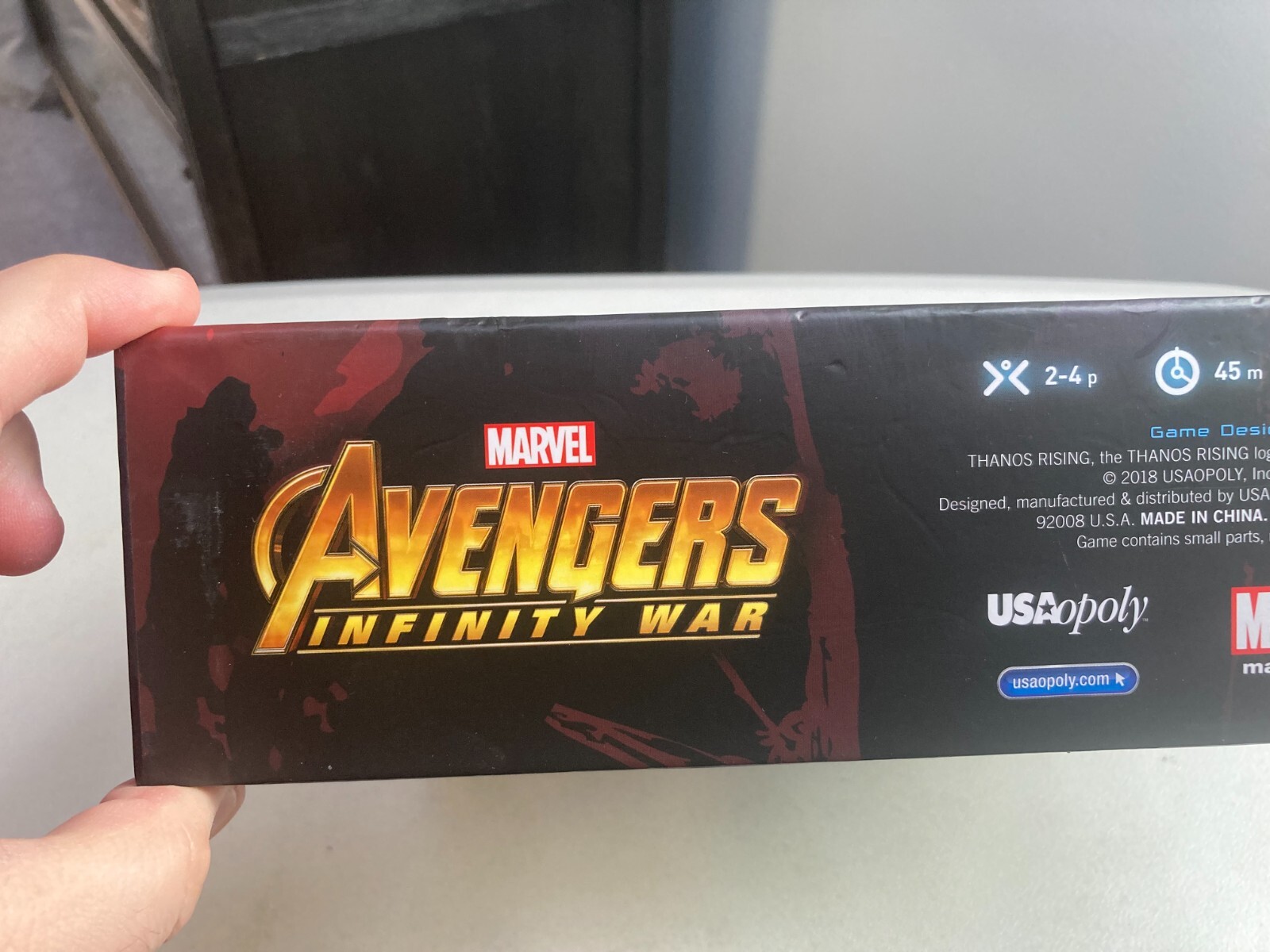 THANOS RISING Marvel Studios Avengers Infinity War Board Game USApoloy Movie