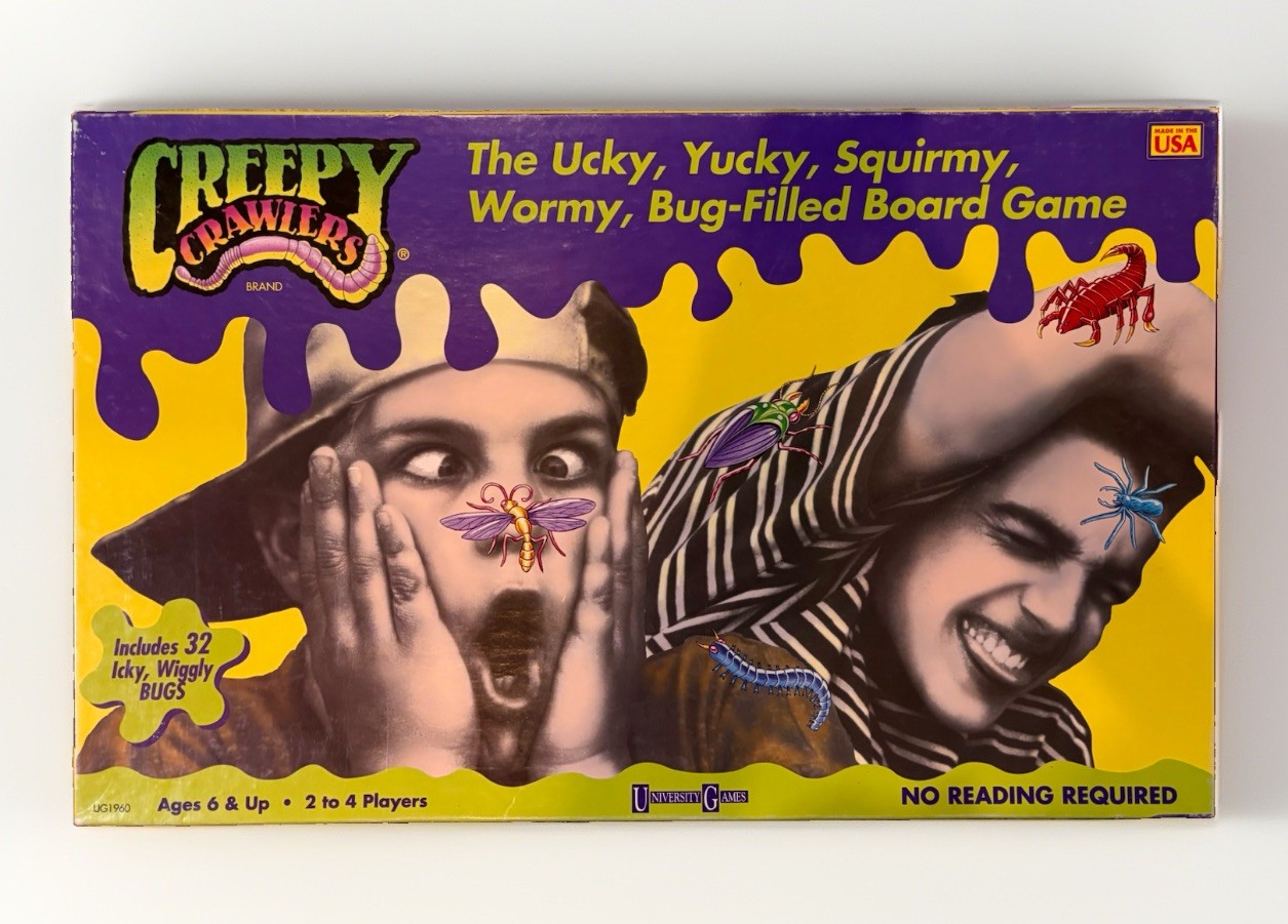 Creepy Crawlers Board Game Vintage 1994 Please See Pics Excellent Condition
