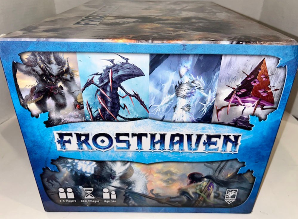 2024 Cephalofair Games Frosthaven Kickstarter RPG Board Game NIB.Light Box Wear!