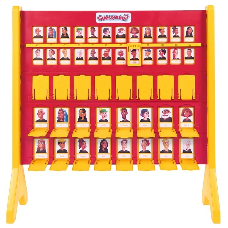 Eastpoint Sports Giant Guess Who? Doublesided Game Board w/ 48 pc 4″ x 6″ Cards