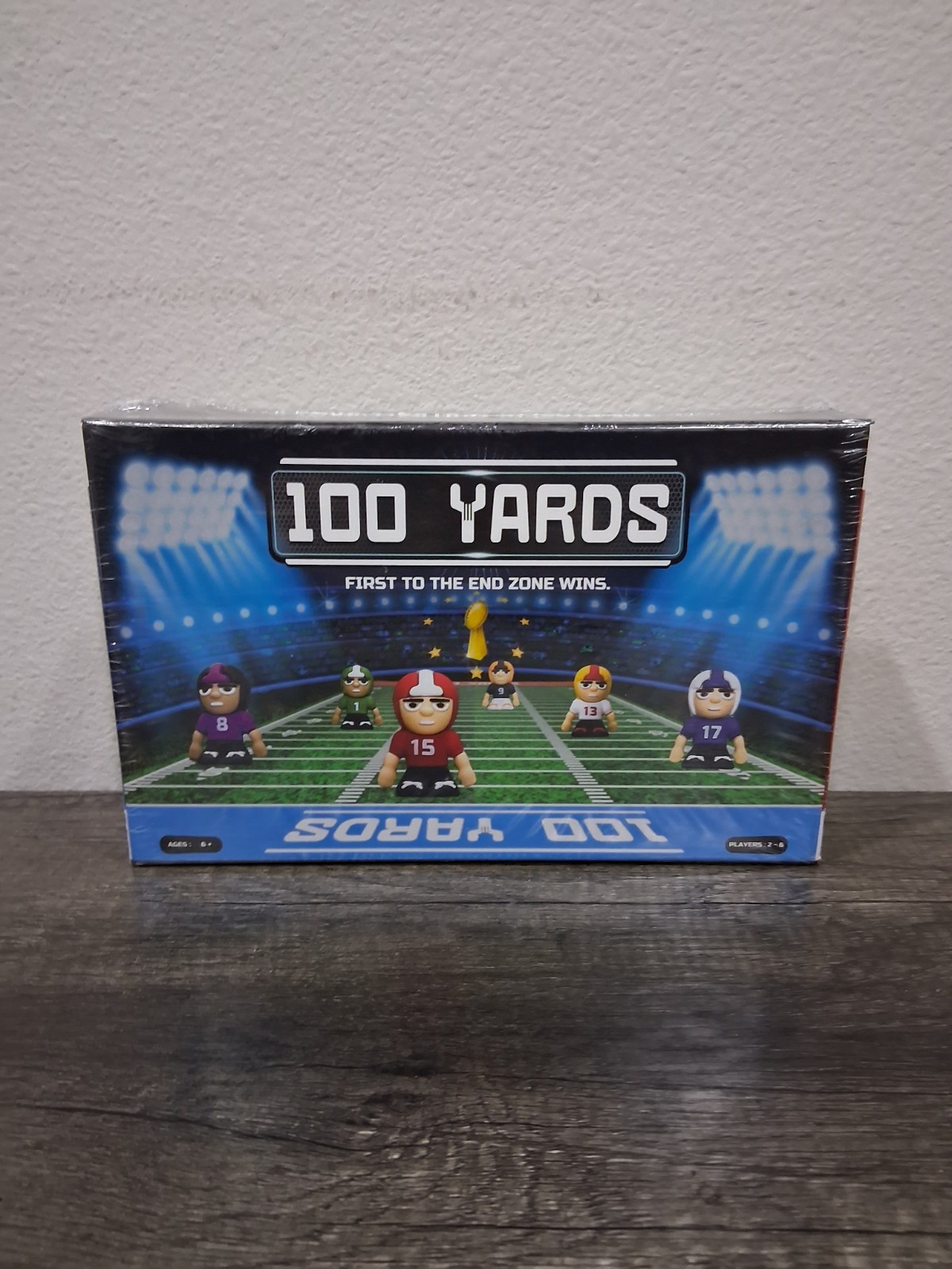 100 Yards Football Board Game | 2 to 6 Players | School, Birthday for Kids | …