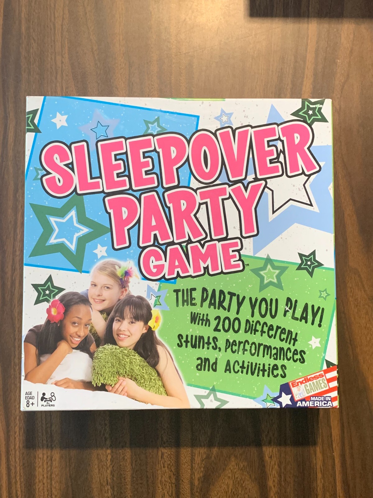 Sleepover Party Game Board 2014 Gigglicious LLC NEW MIB Item #580