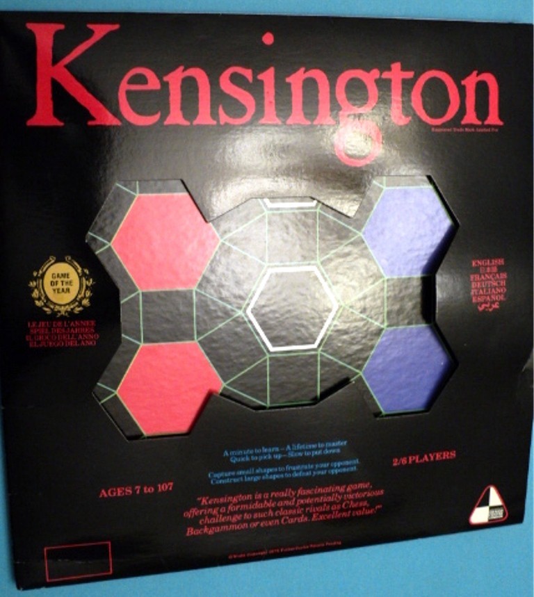 Kensington Board Game – 1979 – Samuel Ward Company – 2/4/6 Players – Complete
