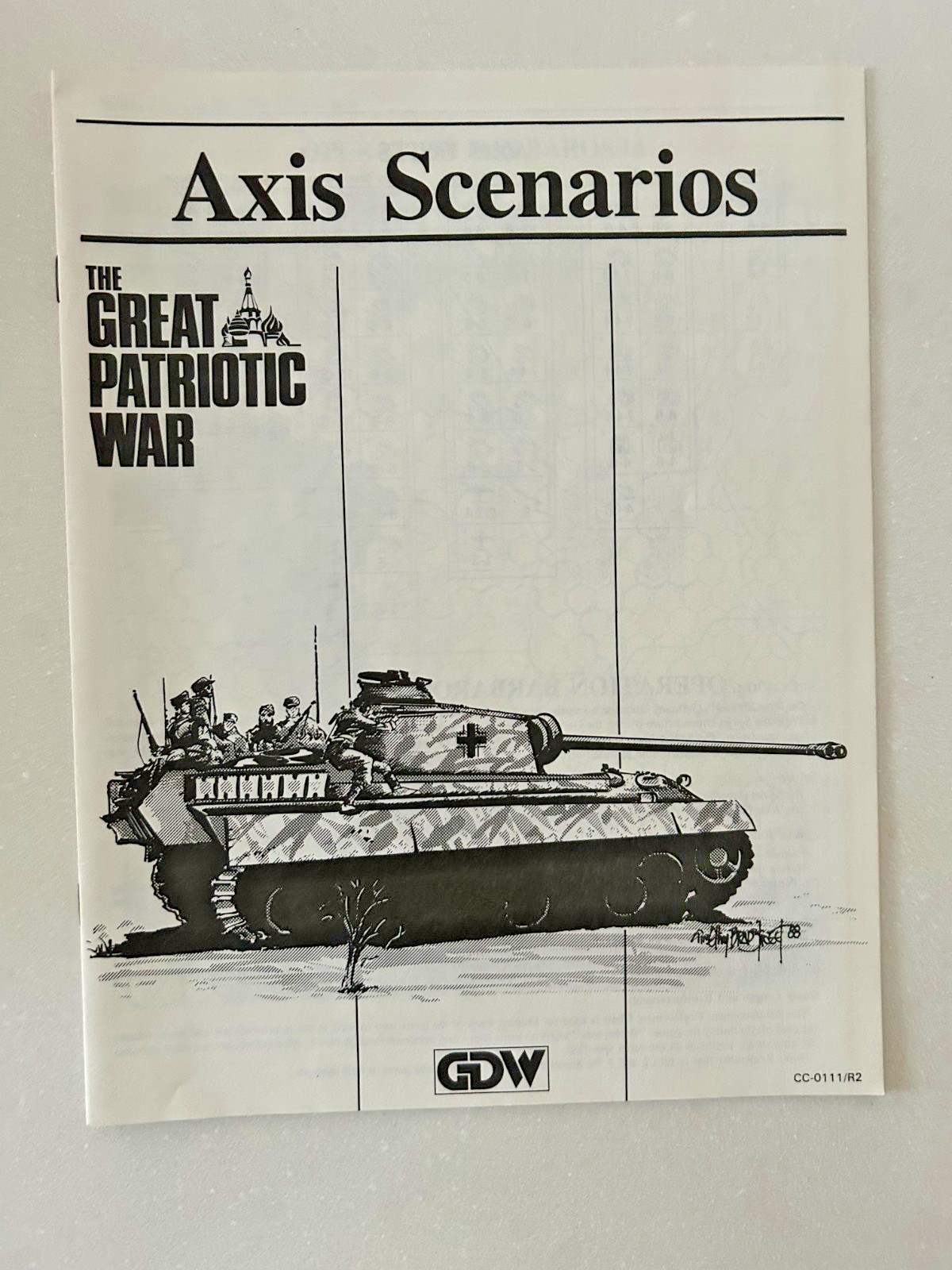 GDW : The Great Patriotic War – Nazi Germany vs. The Soviet Union 1941-45