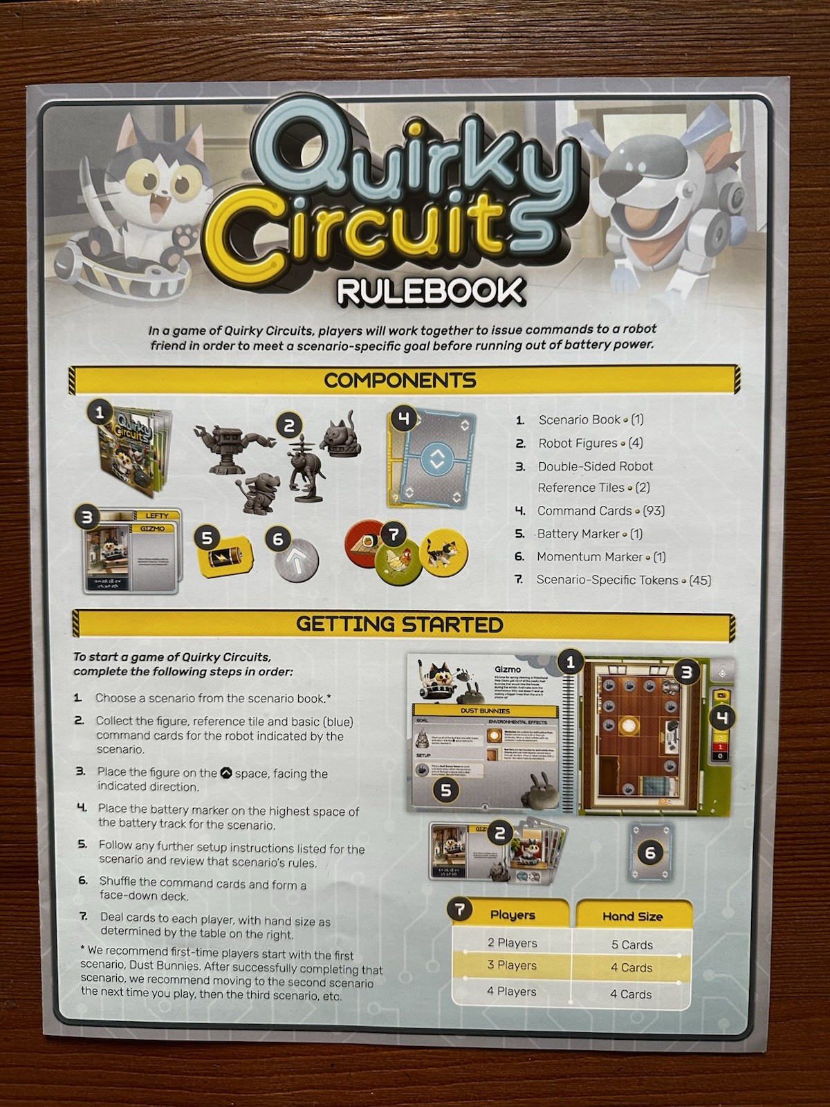 Quirky Circuits A Game by Nikki Valens (Plaid Hat Games) Preowned Complete