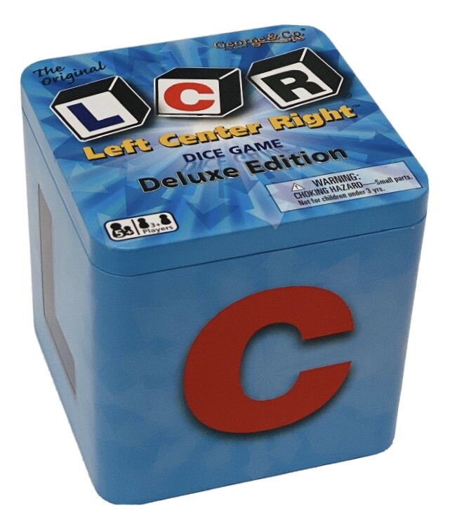 The Original LCR Left Center Right Dice Game – DELUXE EDITION