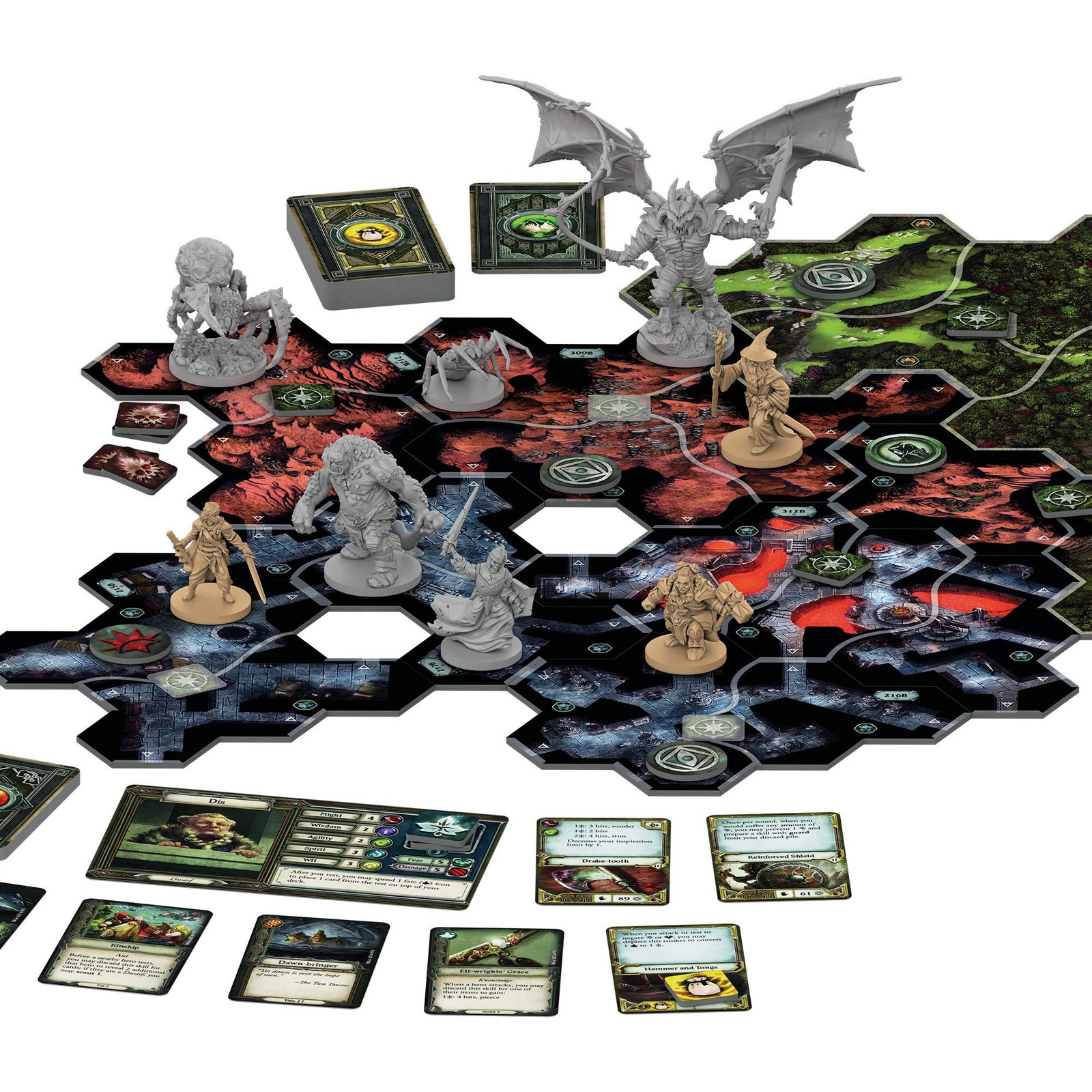The Lord of the Rings Journeys 11.63 inches (square) x 0.1 inches, Multicolor