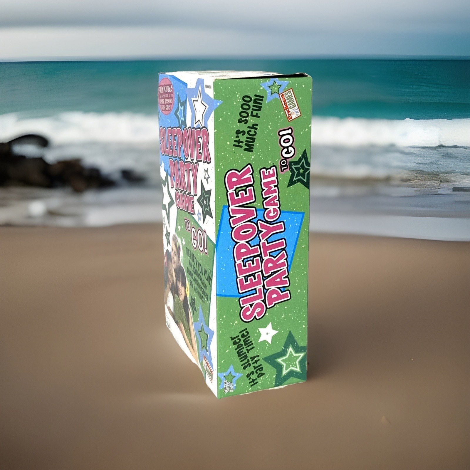 Sleepover Party Game To Go! Fun Girls Night Game Card Party Group