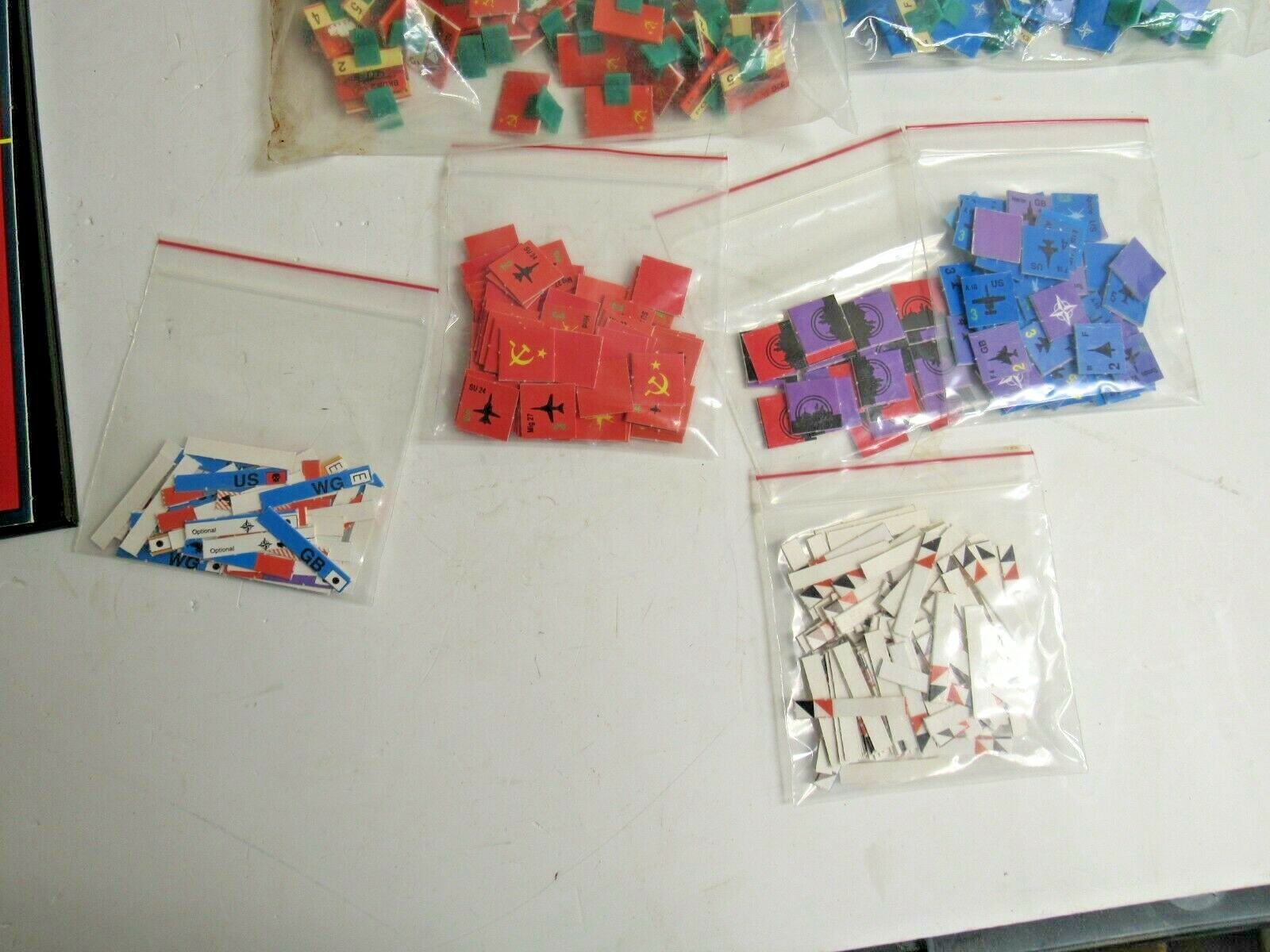RED STORM RISING TSR WARGAME BOARDGAME BOARD GAME #3027 w/Orig.Box&Instructions