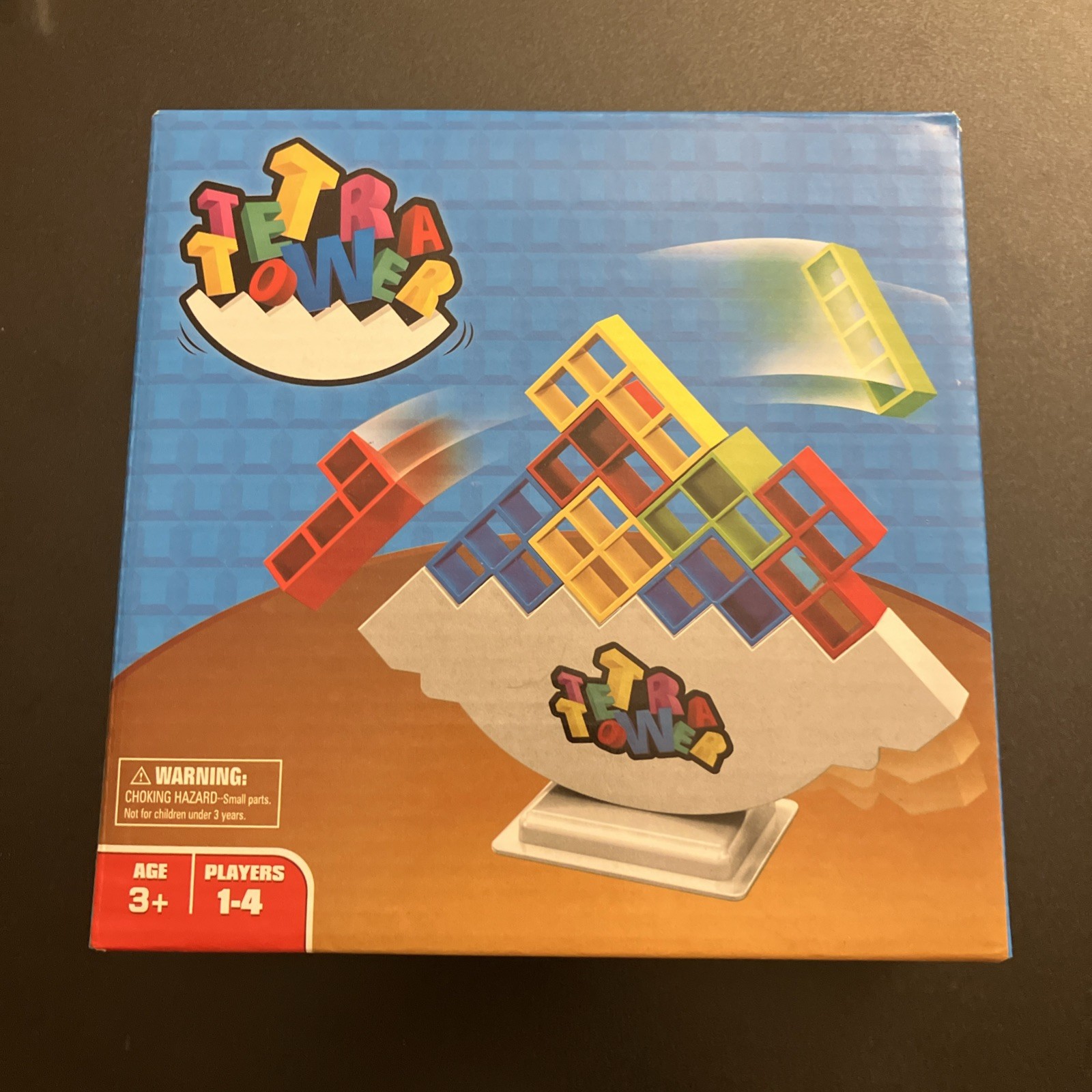 Stack Attack Tetra Tower Game Stack Games for Kids & Adults Kids. 48Pcs