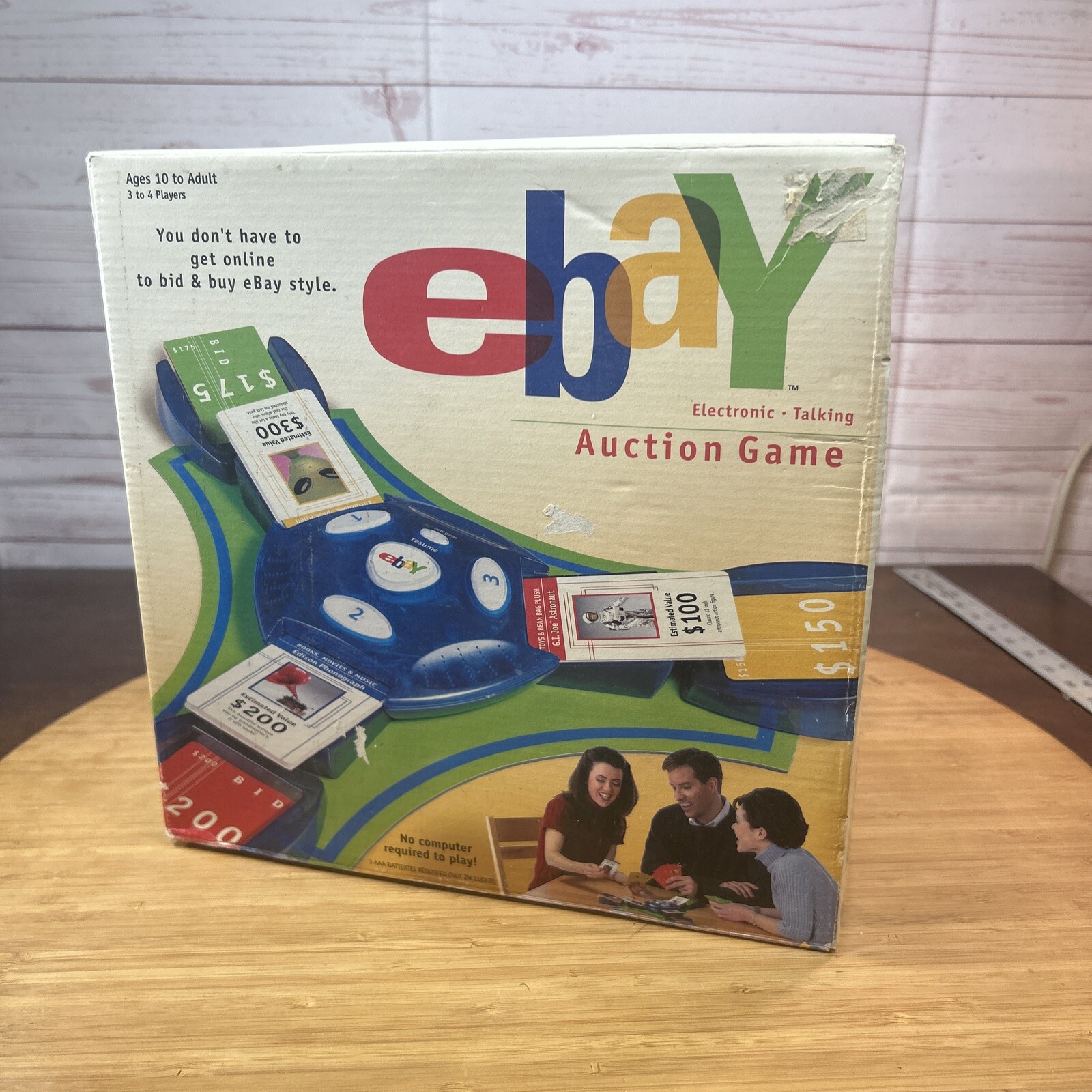 Ebay Auction Game by Hasbro Electronic Talking Auction Ages 10 & Up New in Box