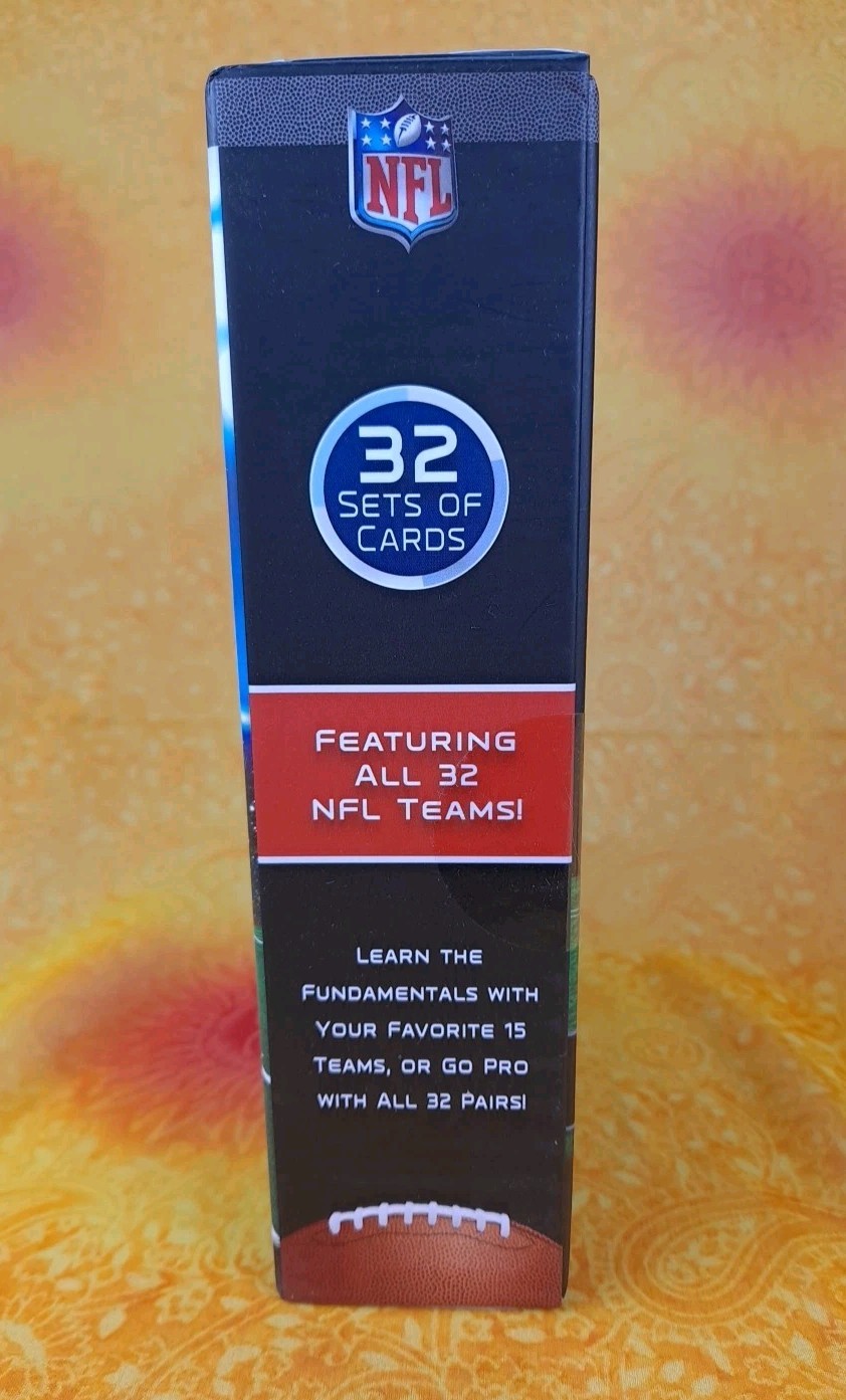 NFL Matching Game – All 32 Teams – 64 Card Memory Game – New Ages 3+
