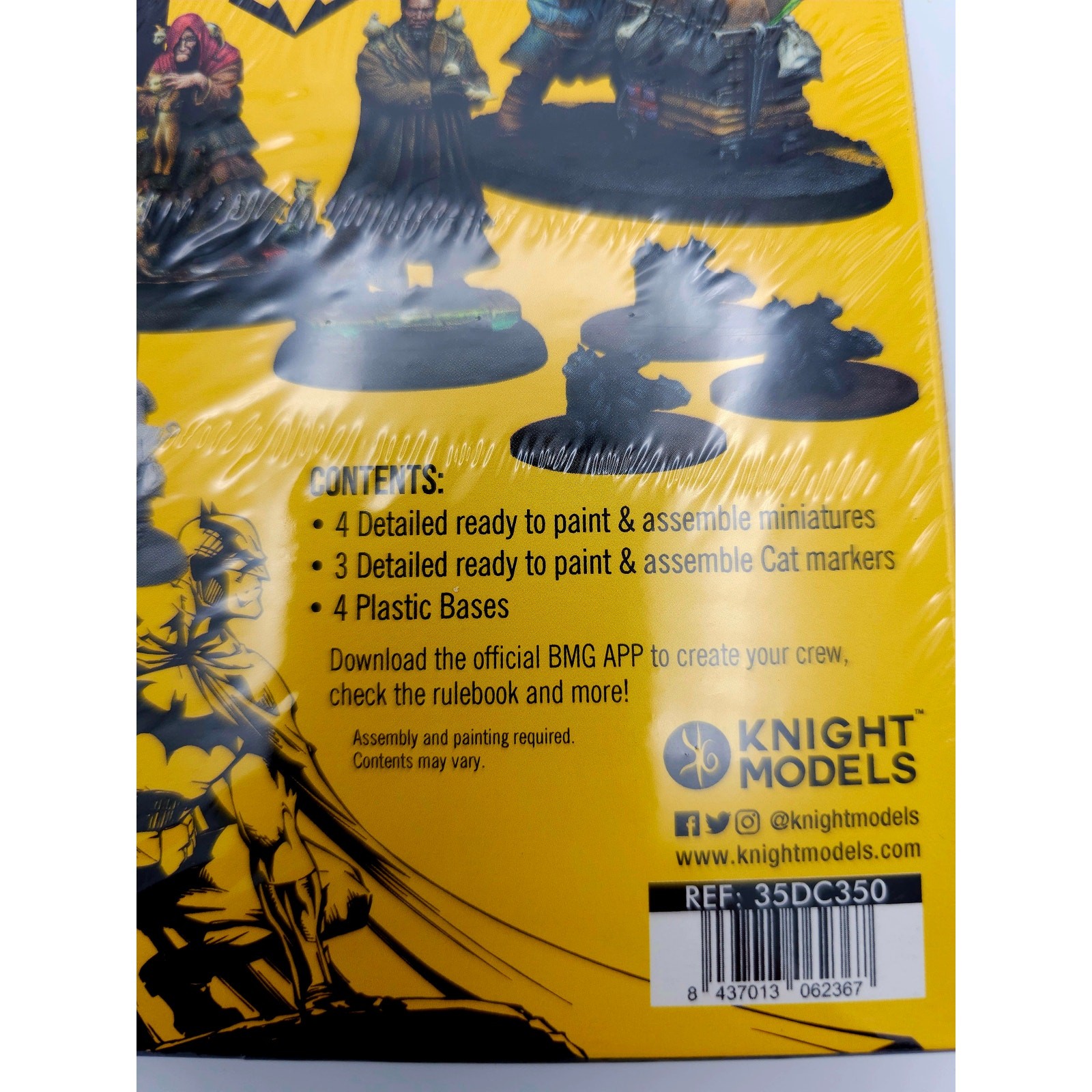 Batman Miniature Game Blackfire Reinforcements Knight Models Sealed