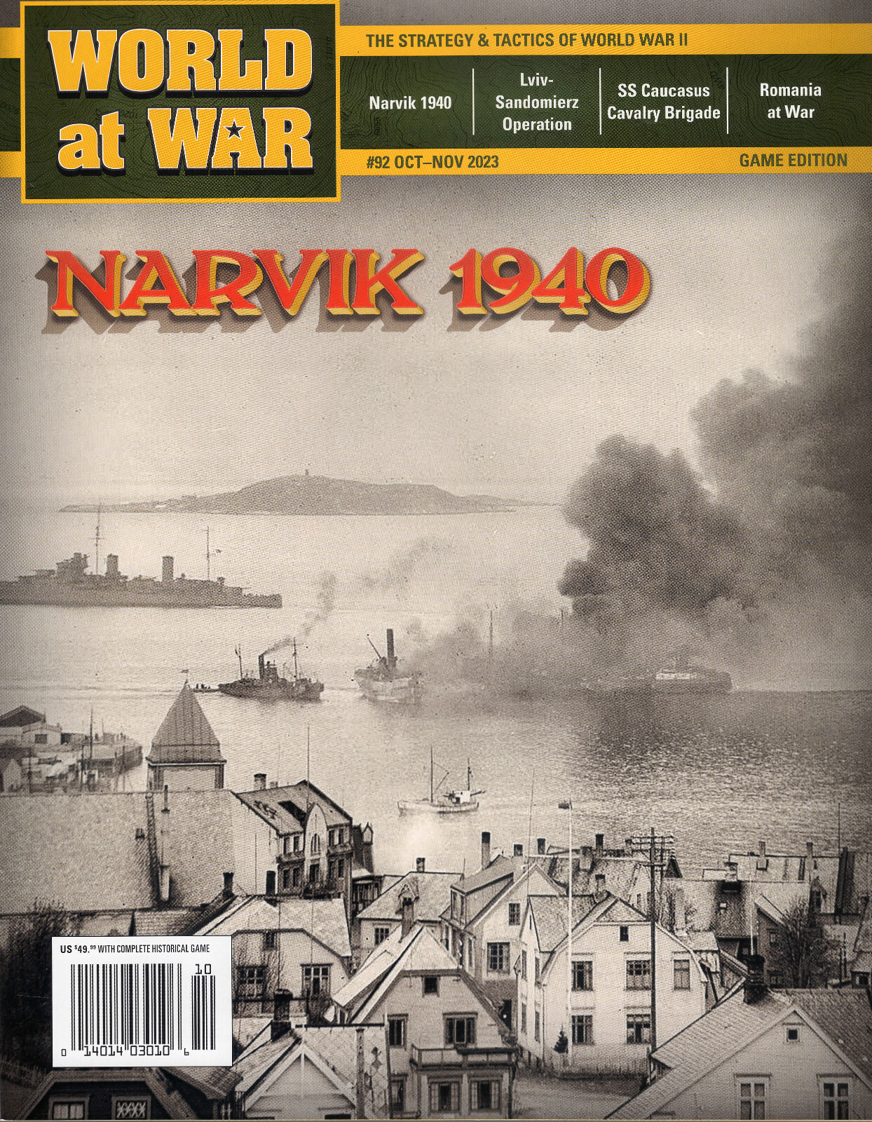 Decision Games: World at War Magazine #92 – Narvik 1940