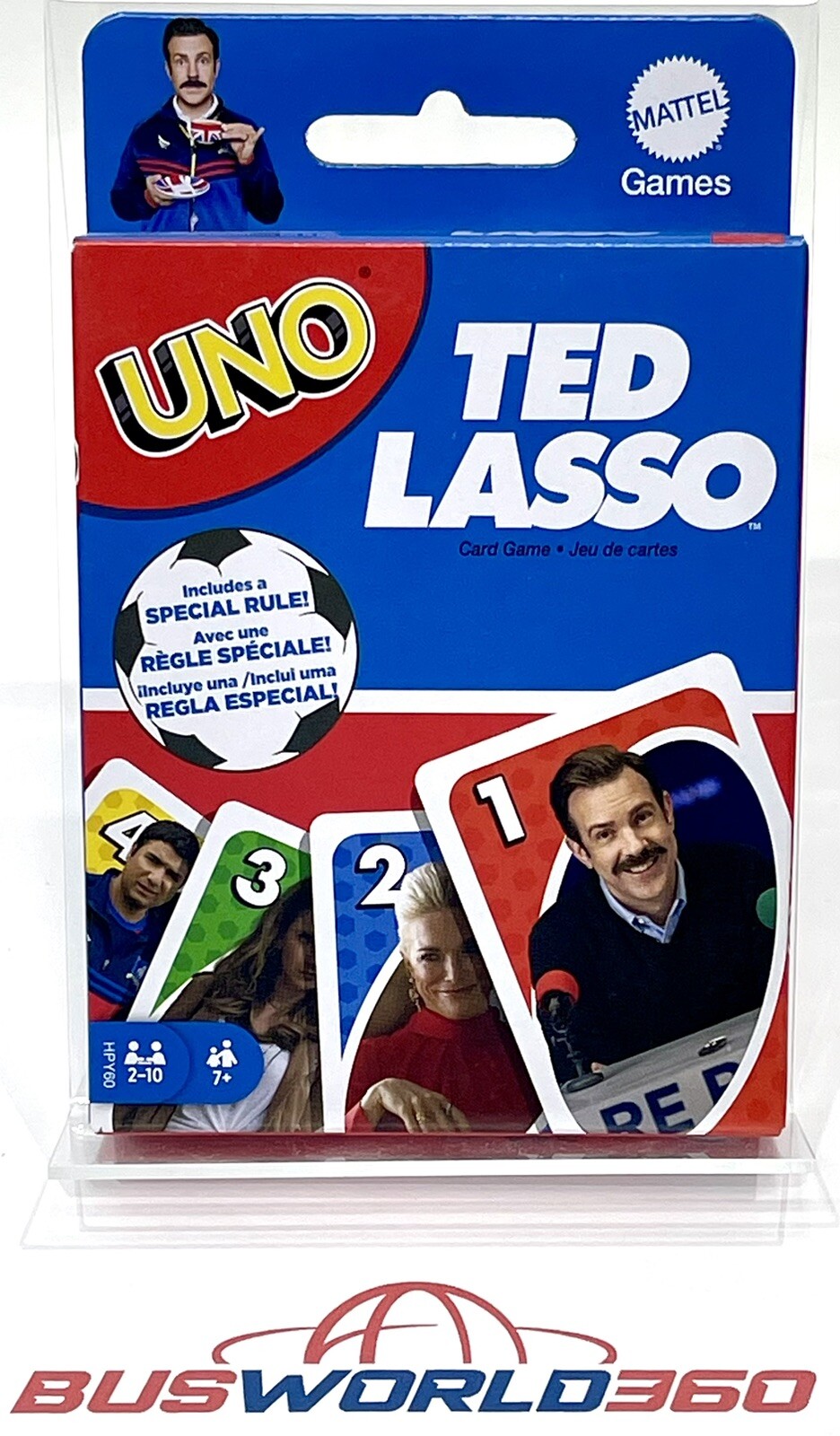UNO Ted Lasso Edition Mattel Card Game – One (1x) – NEW SEALED – BIN