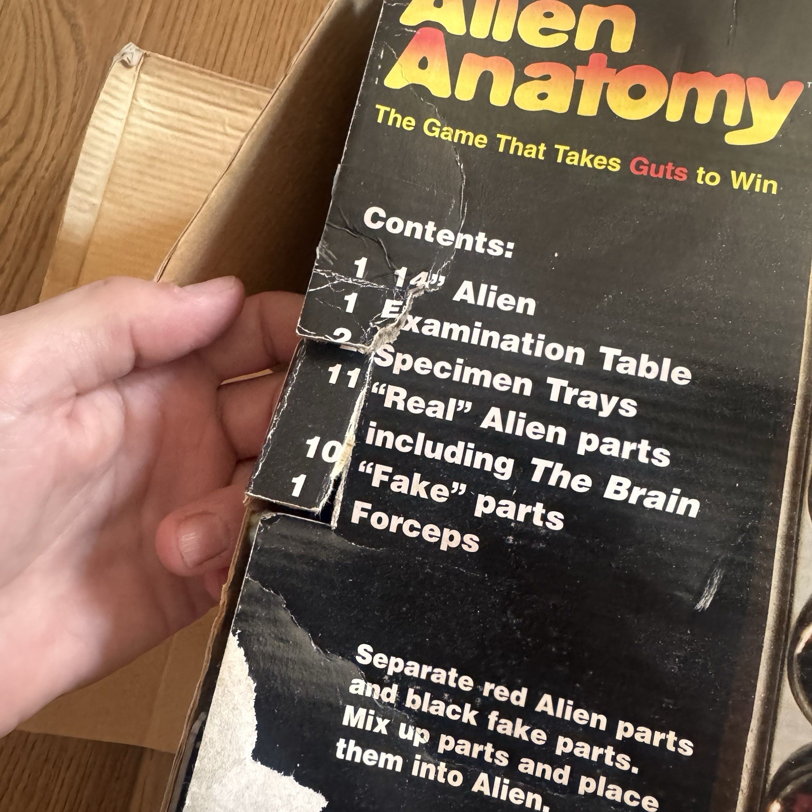 1997 Alien Anatomy Autopsy Board Game R Marino Complete In Box Vintage UFO Rare