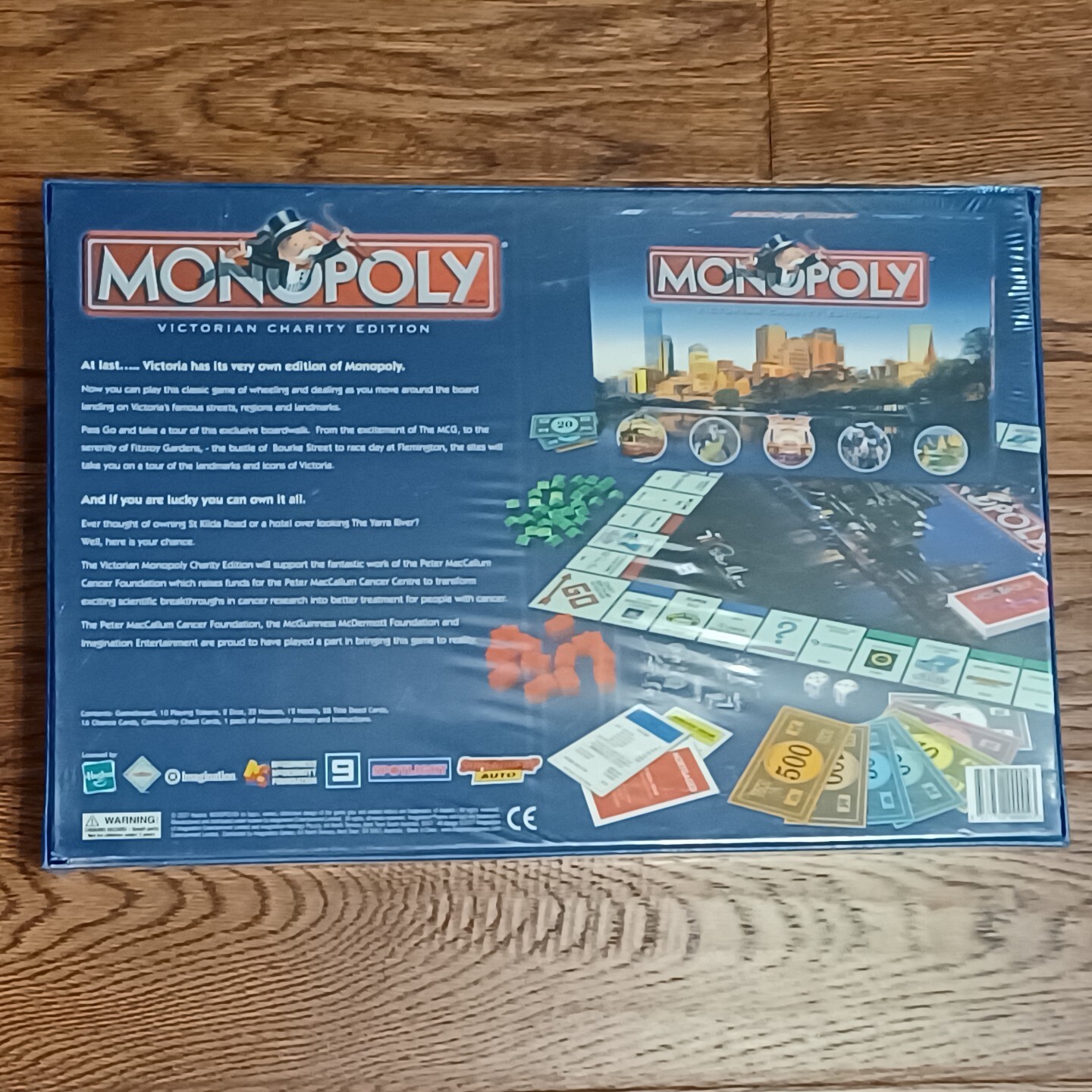 Monopoly board game Victorian Charity Edition. Australia. New Sealed