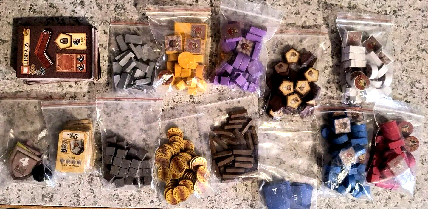 BELFORT By Tasty Minstrel Games TMG 1st Edition Out Of Print Complete MINT