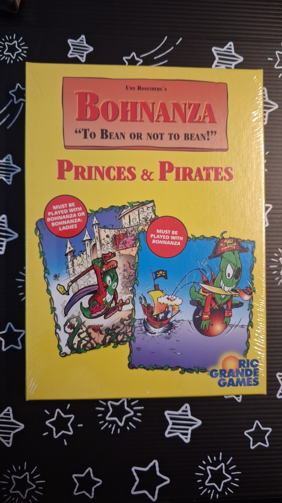 Bohnanza Set Of Two: Princes & Pirates and Ladies & Gangsters-New/Sealed