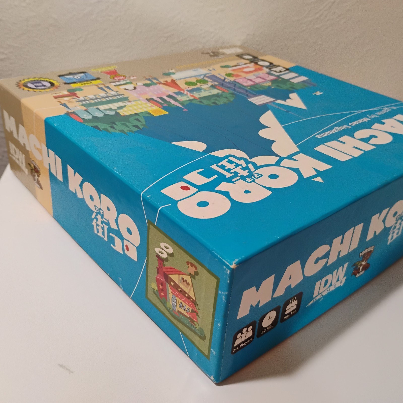 Machi Koro Game IDW Game, 2-4 players, 10+, 30 minutes, Used & Complete