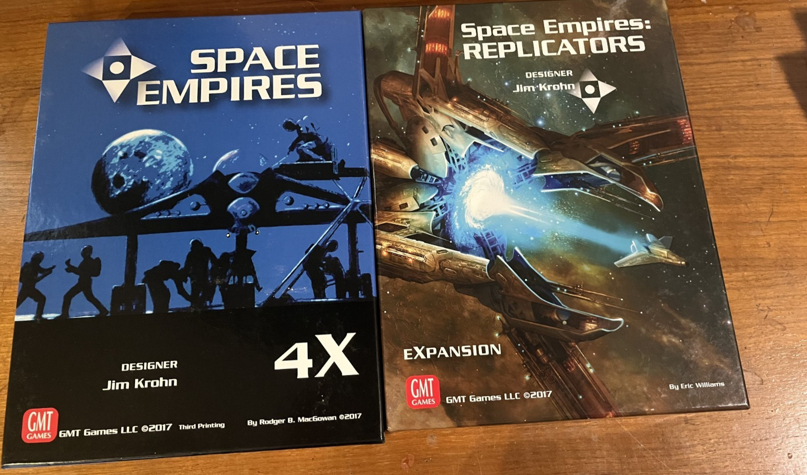 Space Empires 4X Board Game + Replicators Expansion Unpunched