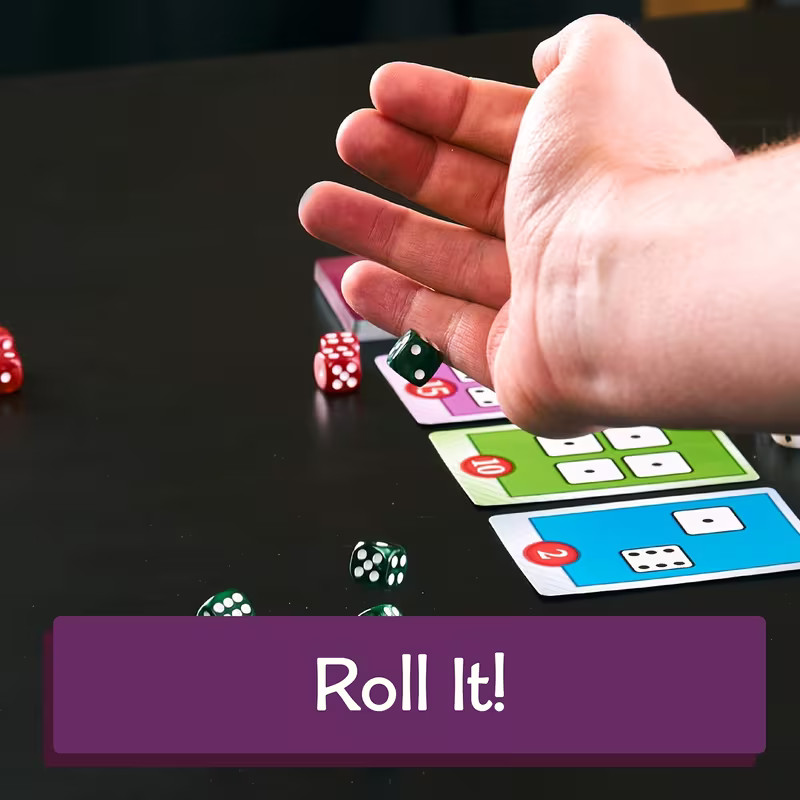 New Martian Dice Crazy Alien Edition of Roll for It!