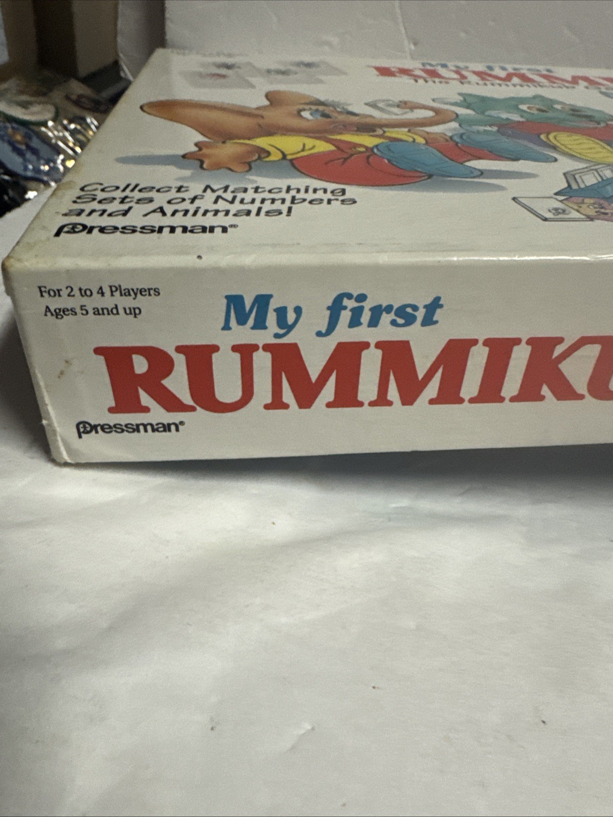 My First Rummikub 5 and Up No Reading Pressman 1994 Complete with Instructions