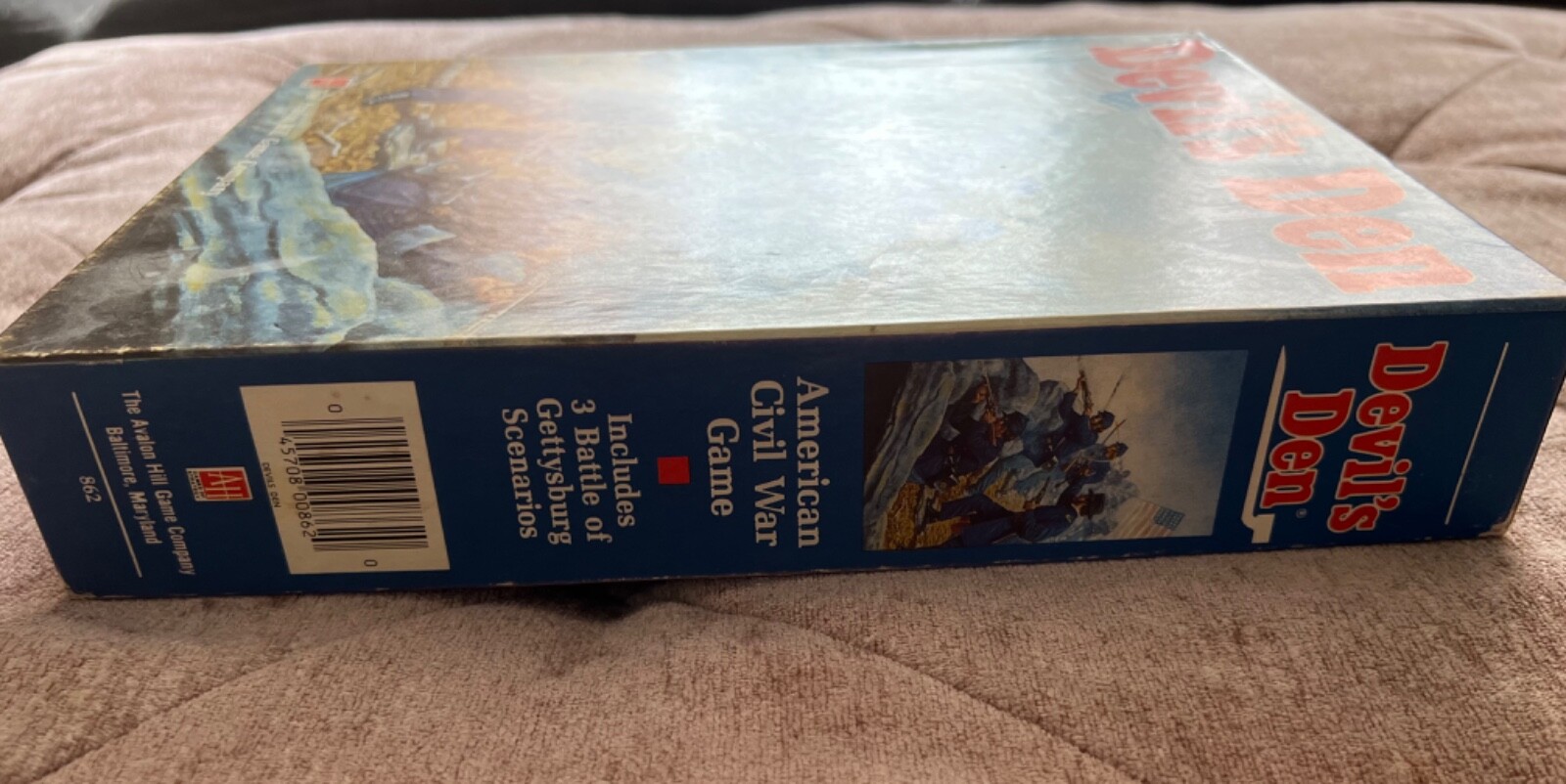 Devils Den American Civil War Game by The Avalon Hill Game Company 1985