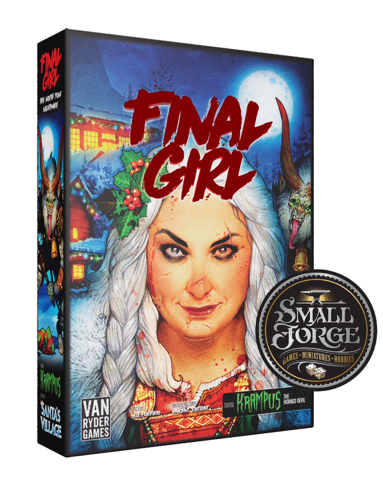 Final Girl: The North Pole Nightmare Pack Requires Core Box. Single Player Game.