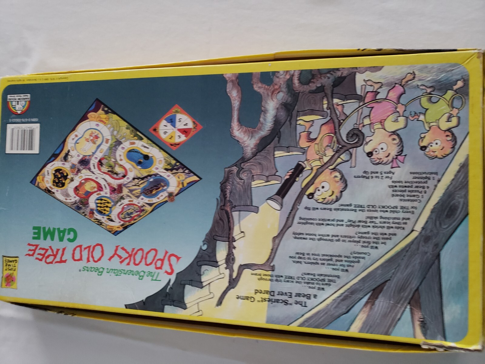 The Berenstain Bears Spooky Old Tree Board Game 1989 RARE Random House Family