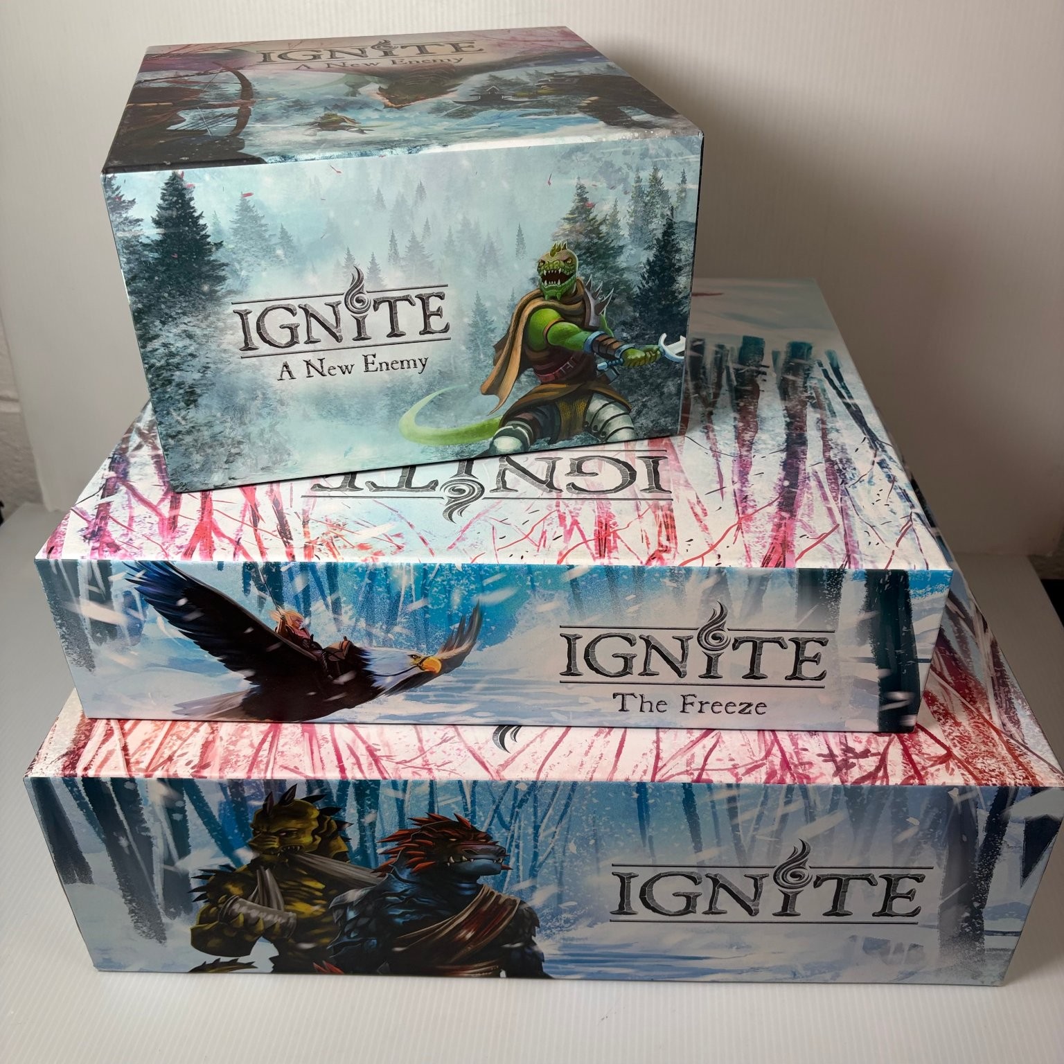 Ignite Kickstarter All-In Pledge Core Game w/ A New Enemy, The Freeze & Centaurs