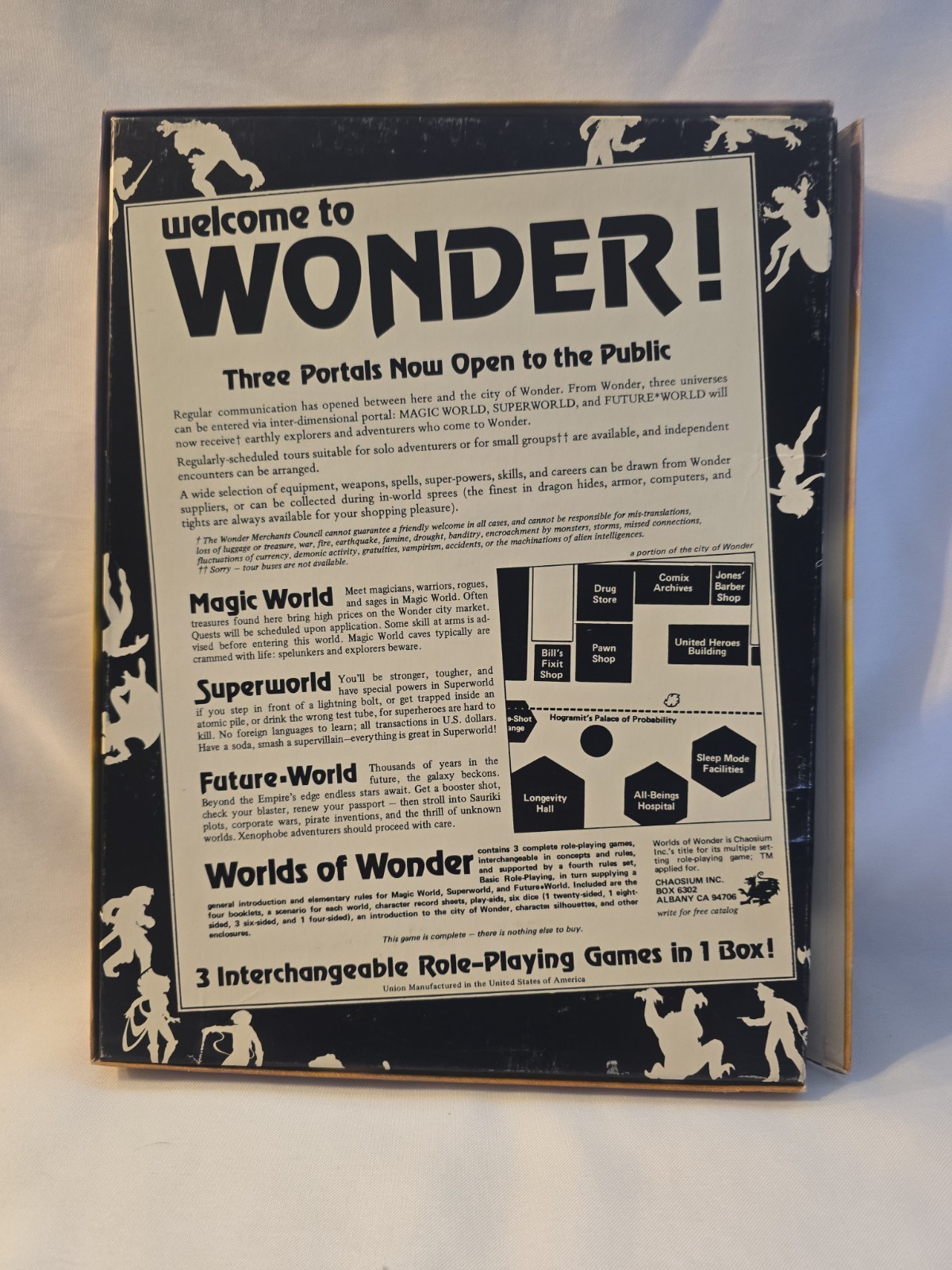 Vintage World of Wonder Role Playing Game – 1982