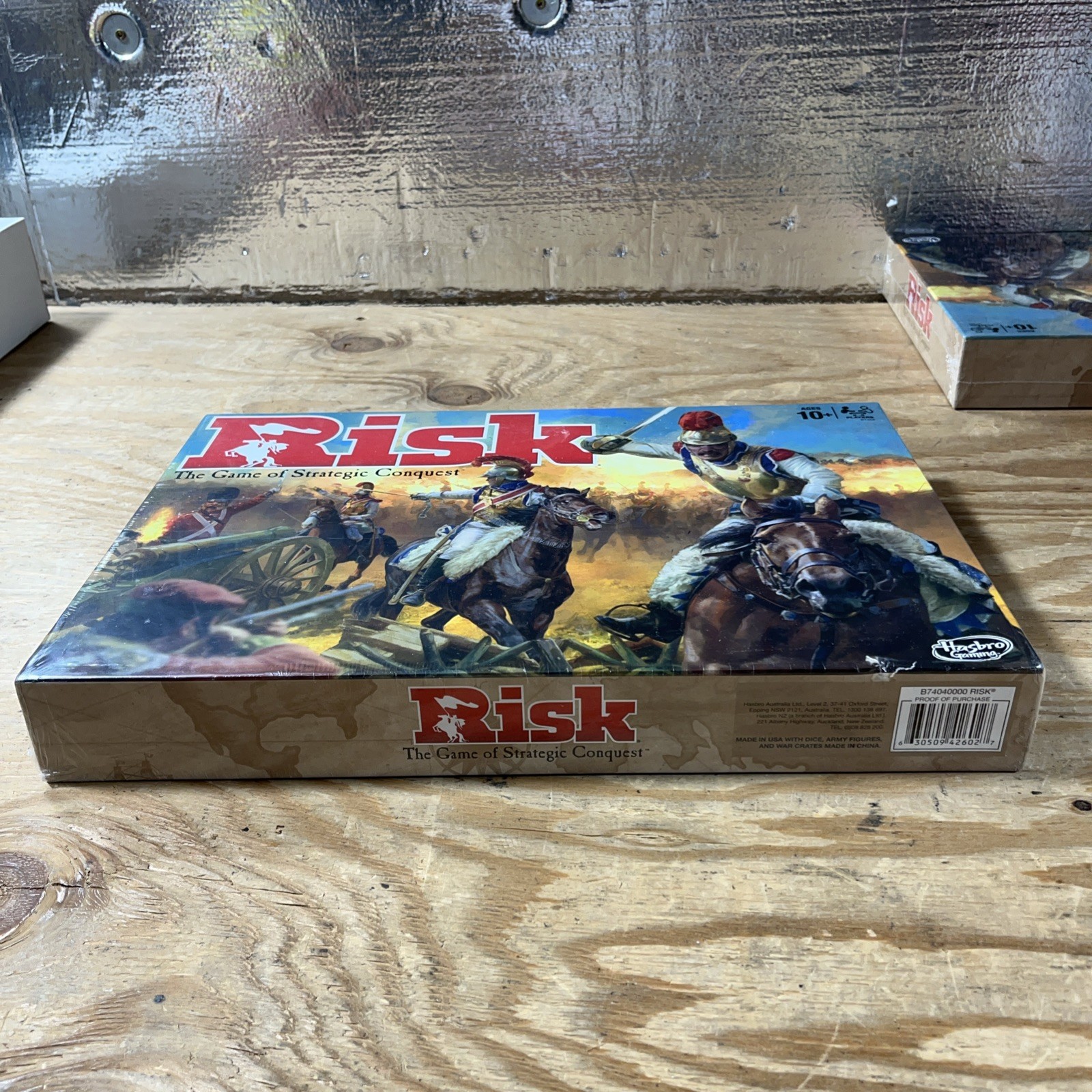 Risk Board Game Hasbro Strategy and War Game New in Sealed Box 2015