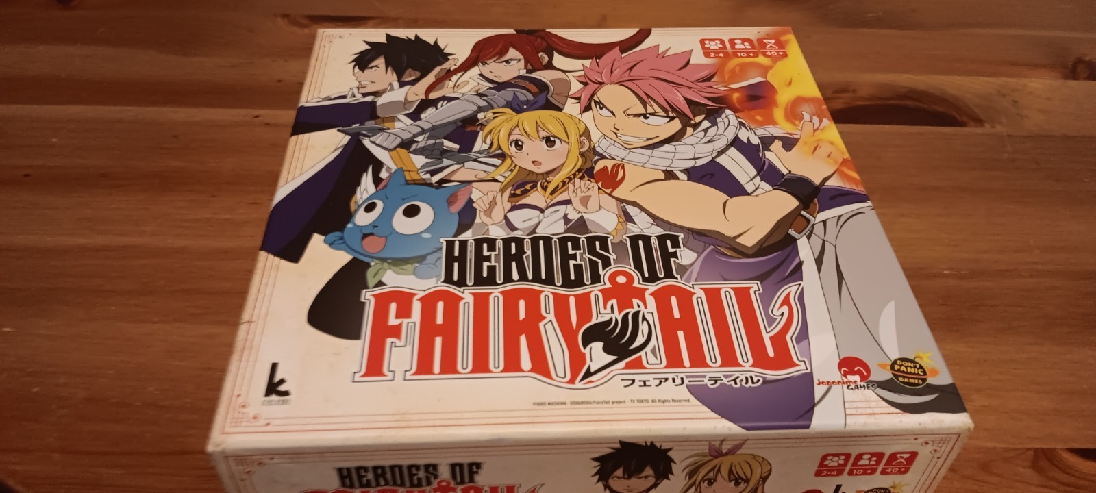 Heroes of Fairy Tail – Adventure Anime Board Game for Family, Adults & Child