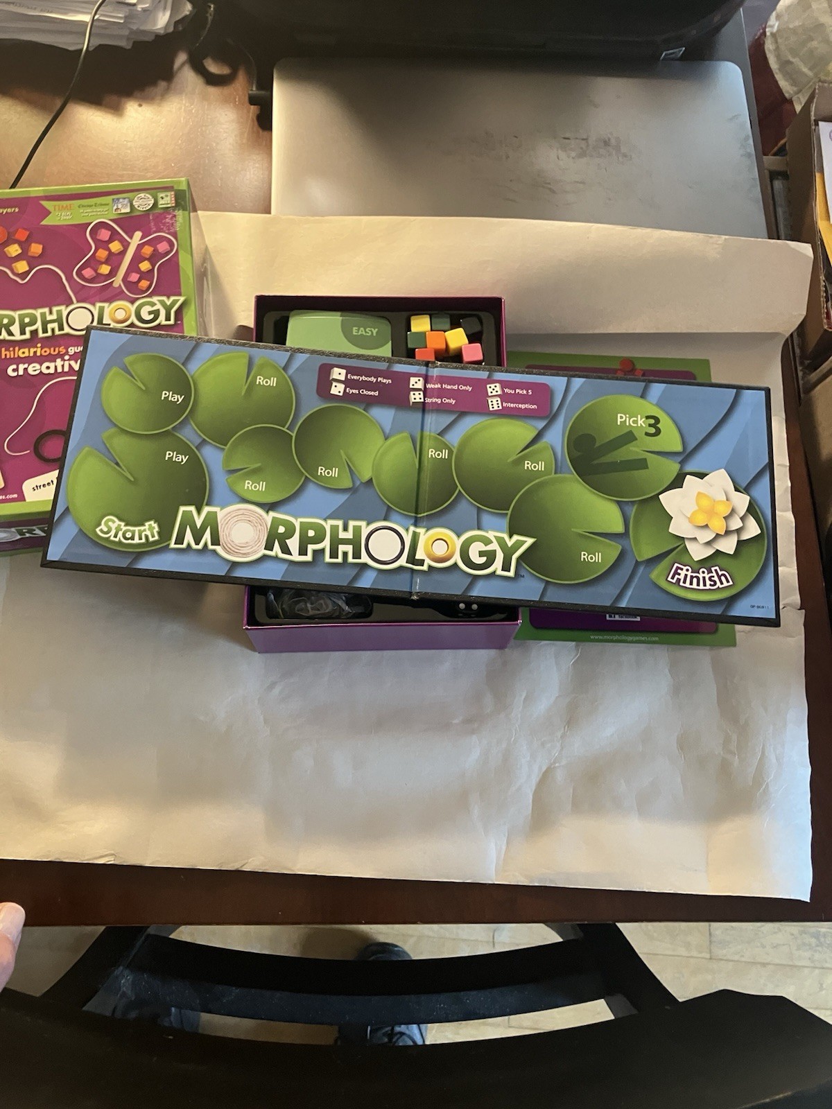 Morphology Creativity Wins 2011 Board Game VG condition Open Never Played