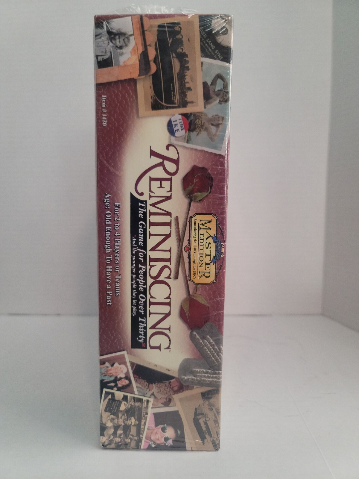 New/Sealed REMINISCING Board Game DELUXE MASTER EDITION 1940s-1990s TDC Games