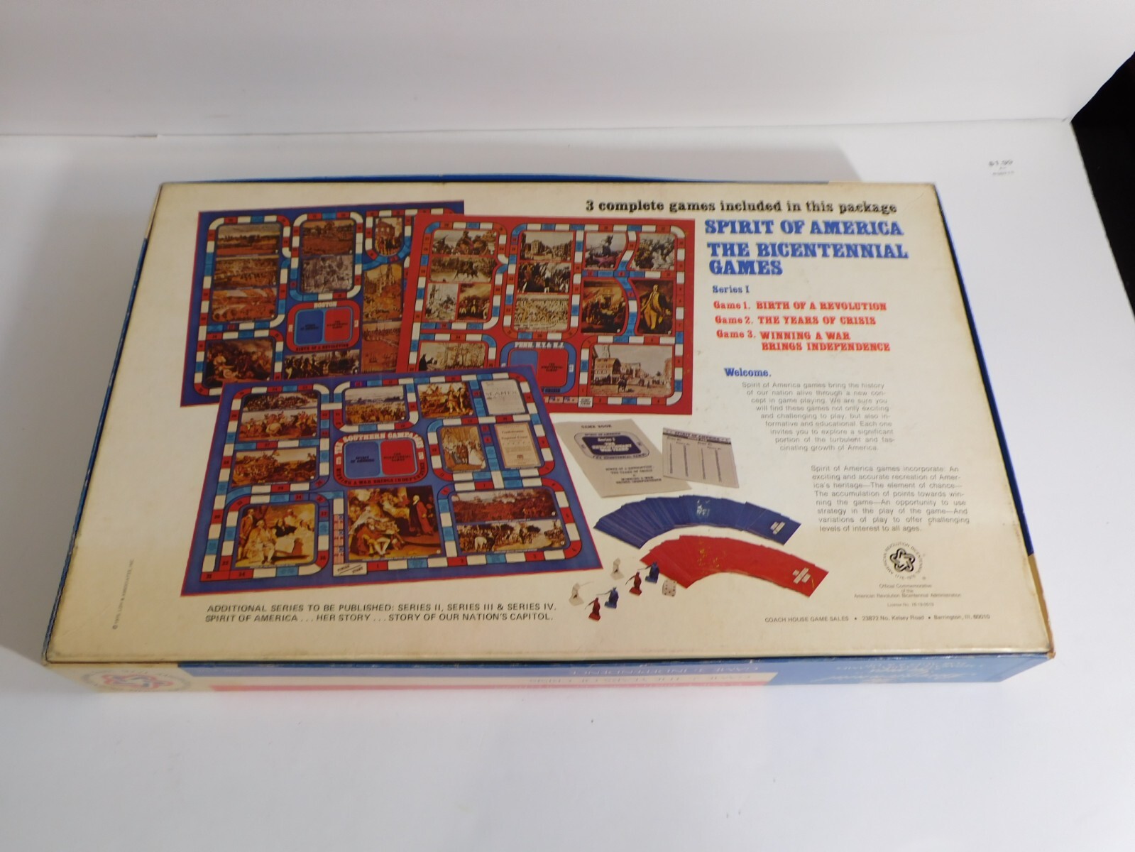 The Bicentennial Games Coach House Games 1975
