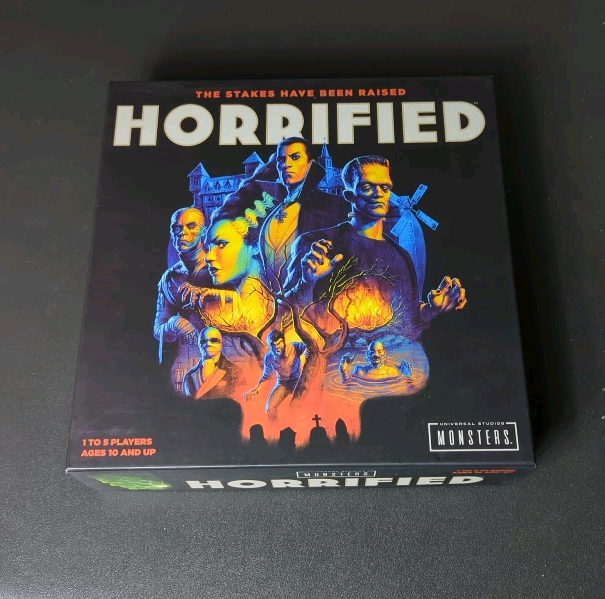 Horrified Universal Monsters Strategy Board Game New Open Box Never Played