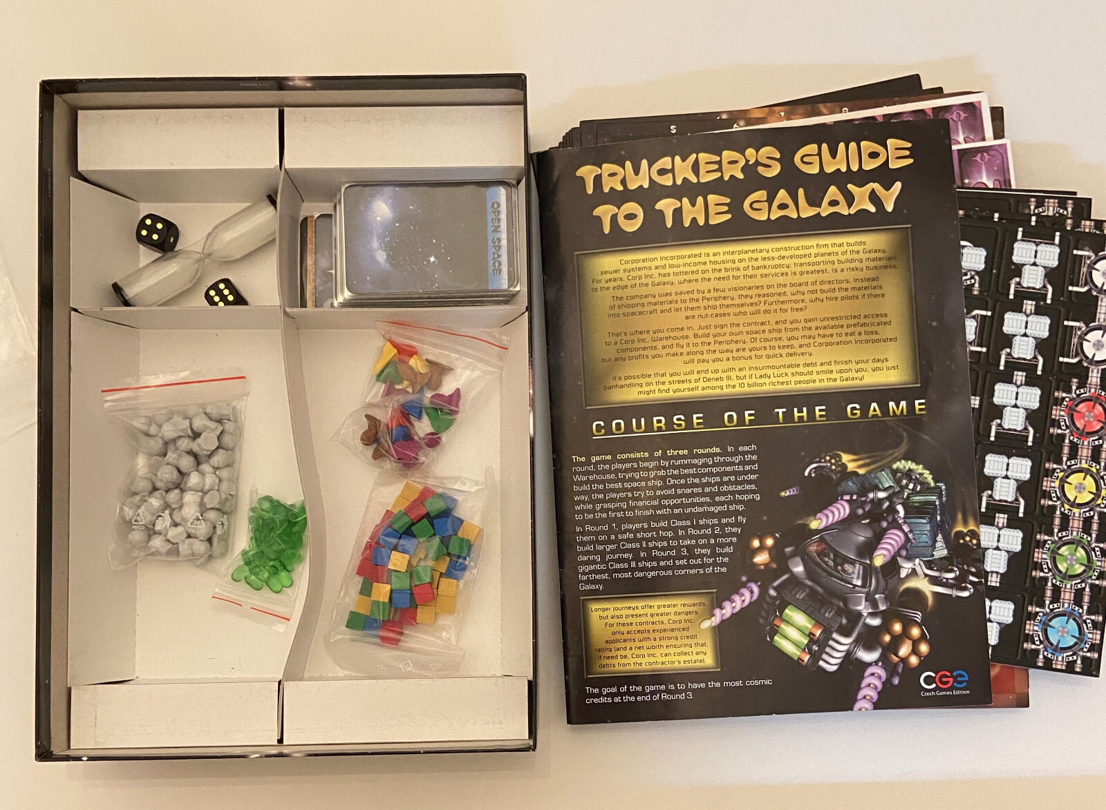 Galaxy Trucker Board Game Czech Games 2008 Edition Vlaada Chvatil