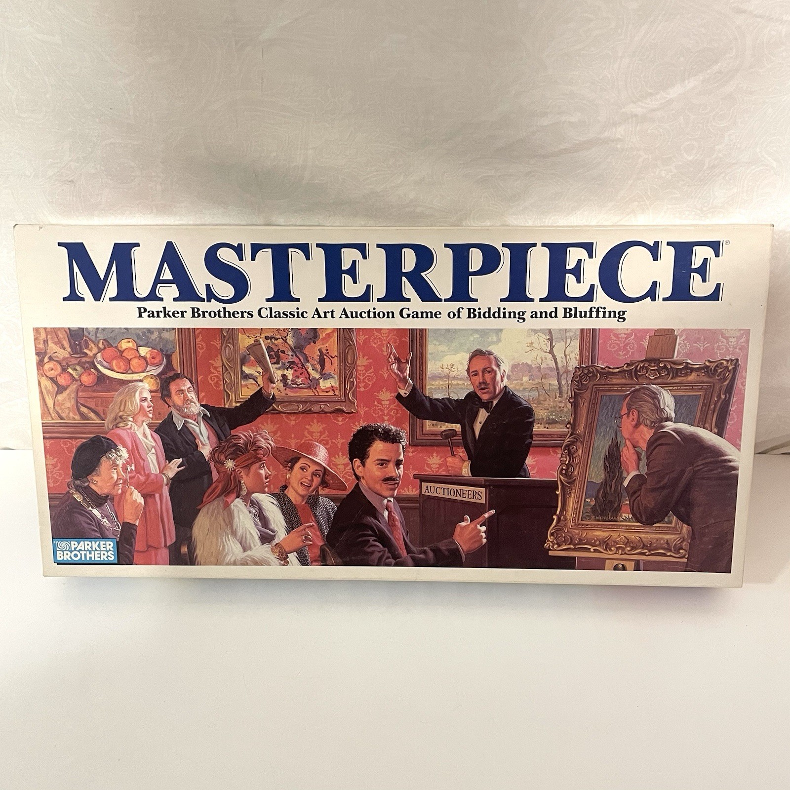 Masterpiece Board Game Vintage 1987 Parker Brothers Art Auction – 100% Complete