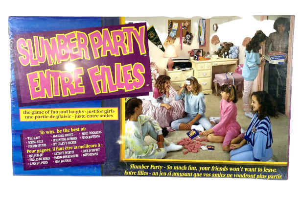Slumber Party Board Game NEW Sealed – 1991 Canadian Complete
