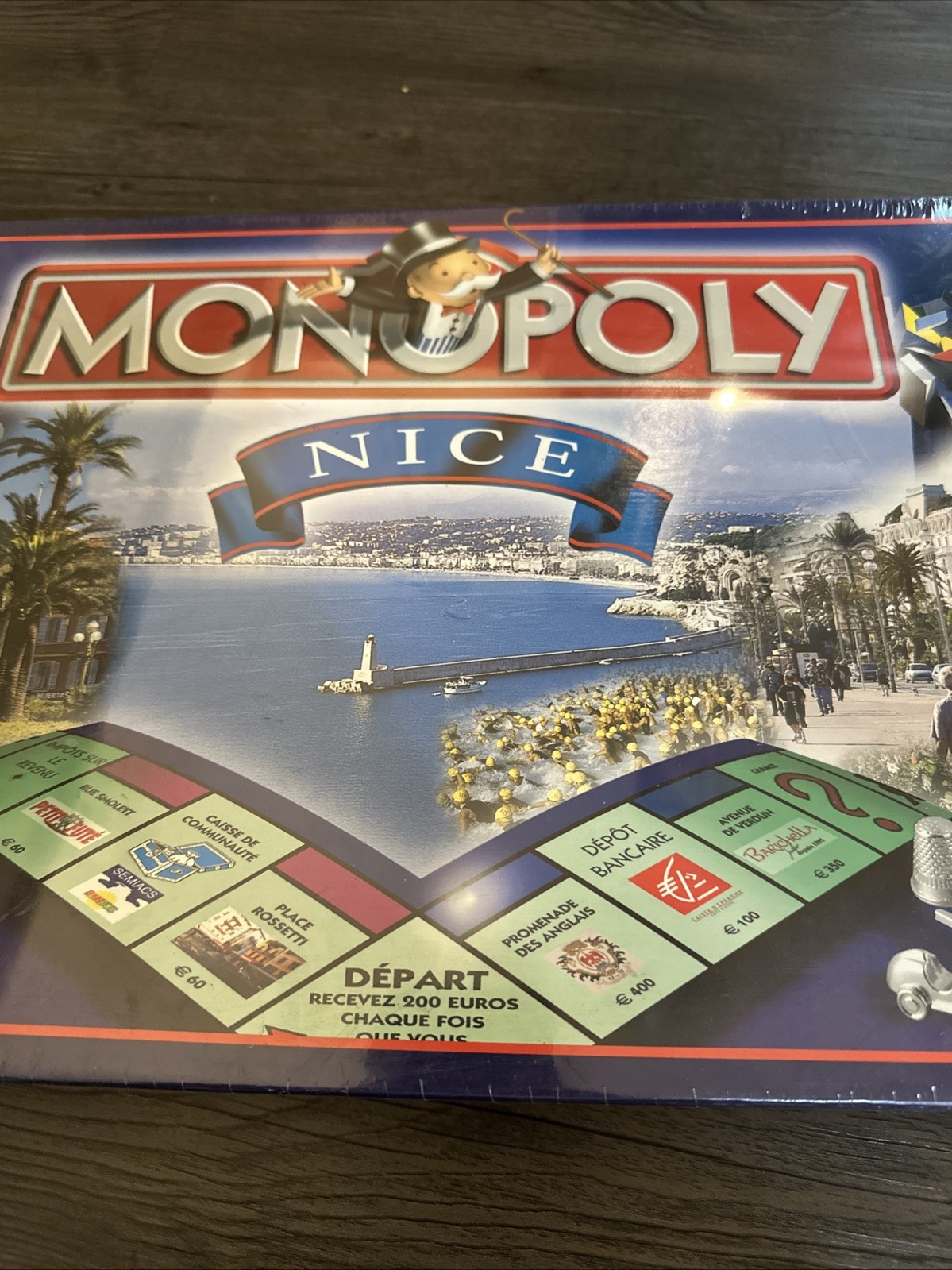 Monopoly “NICE” FRENCH Edition De Nice 2001 Game France NEW FACTORY SEALED!