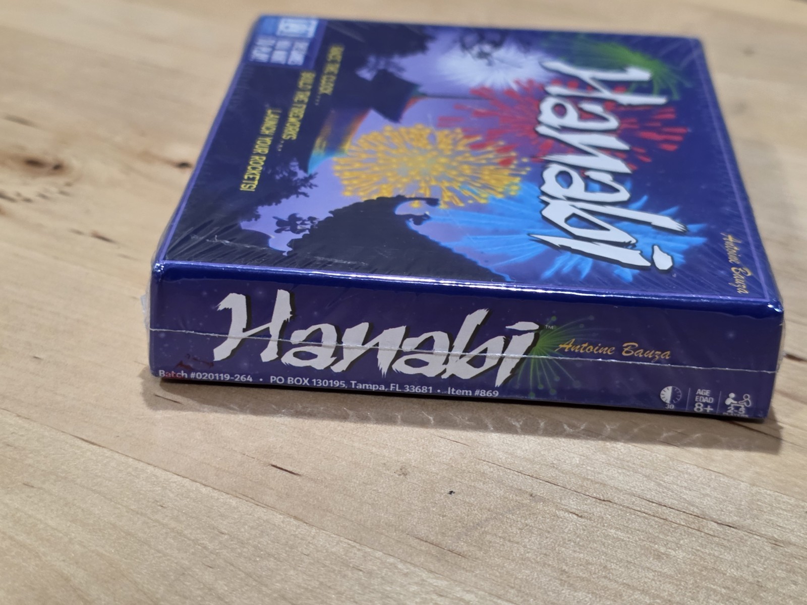 Hanabi Fireworks Card Game Antoine Bauza R&R Games 2017 NEW Sealed 2-5 Players