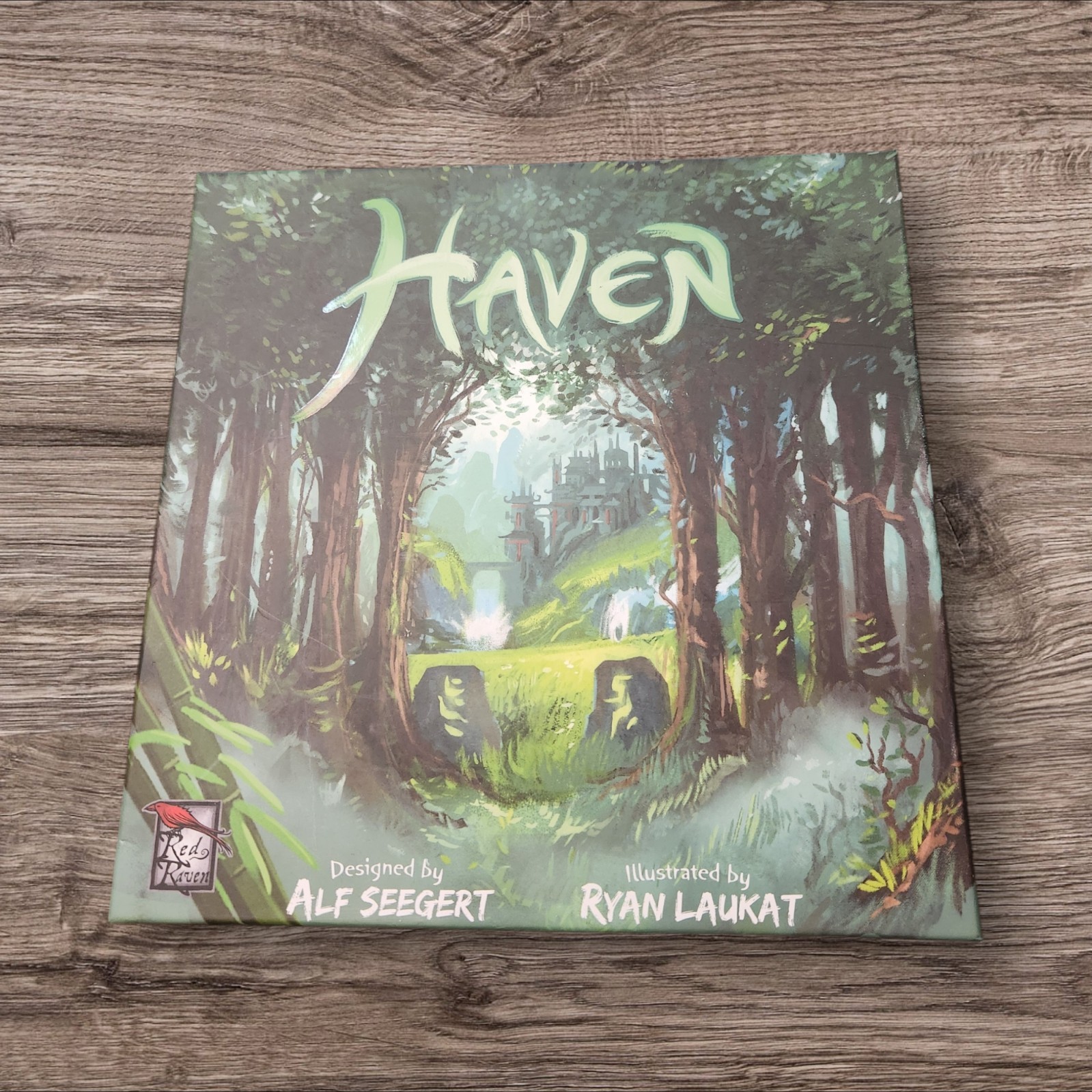 Haven Board Game Red Raven Games Fantasy Strategy Ryan Laukat Alf Seegart