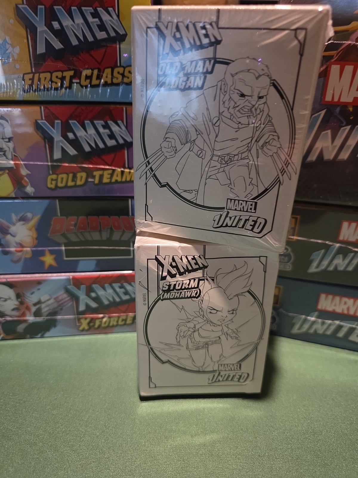 Marvel United X-Men Uncanny Pledge Brand New In Shrink – With Upgrades & Playmat